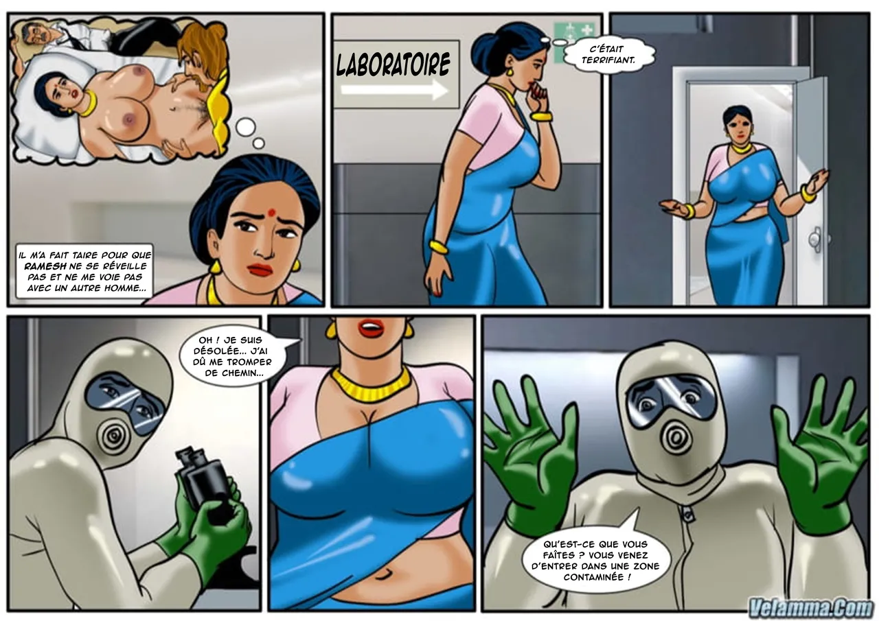 Velamma - 058 - Contaminée page 10 full