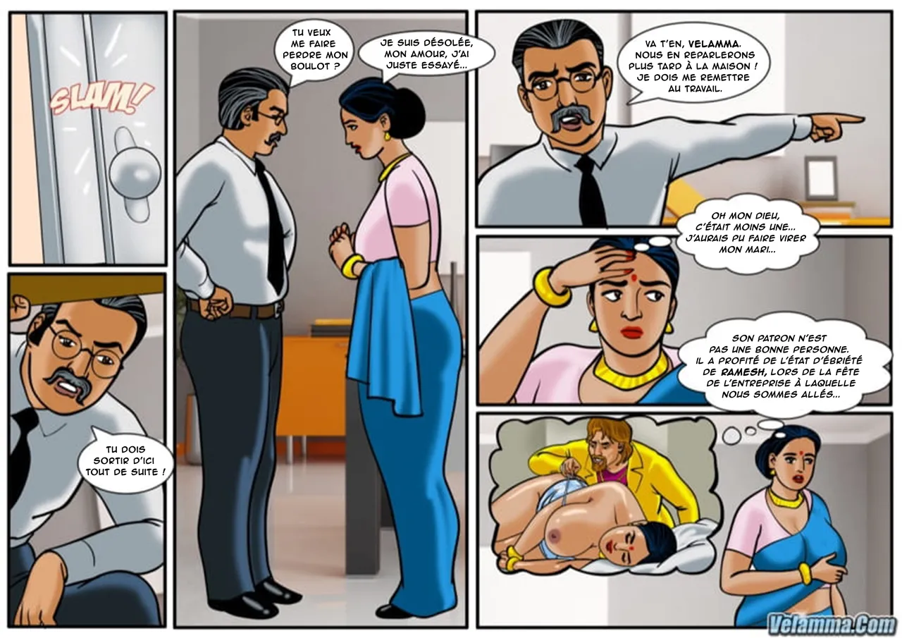 Velamma - 058 - Contaminée page 9 full