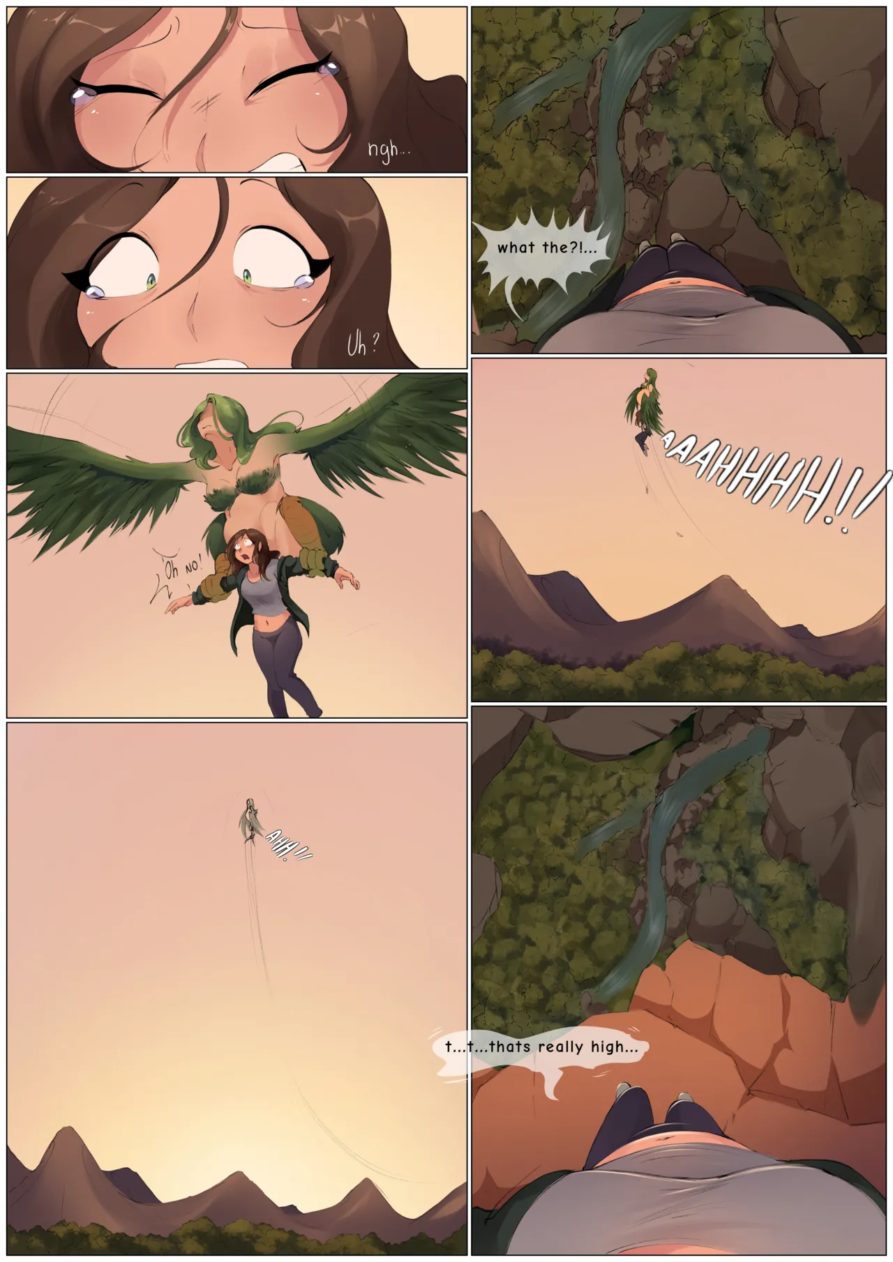 Creature Vore - Harpy Chapter page 10 full