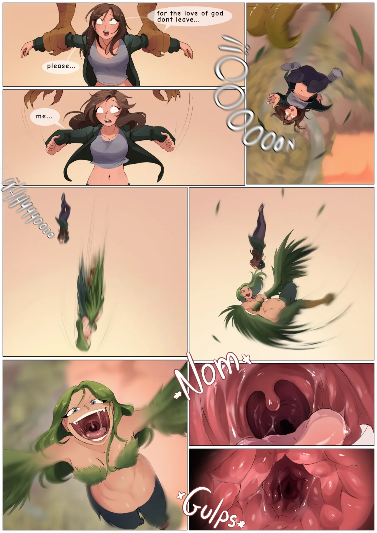 Creature Vore - Harpy Chapter page 11 full
