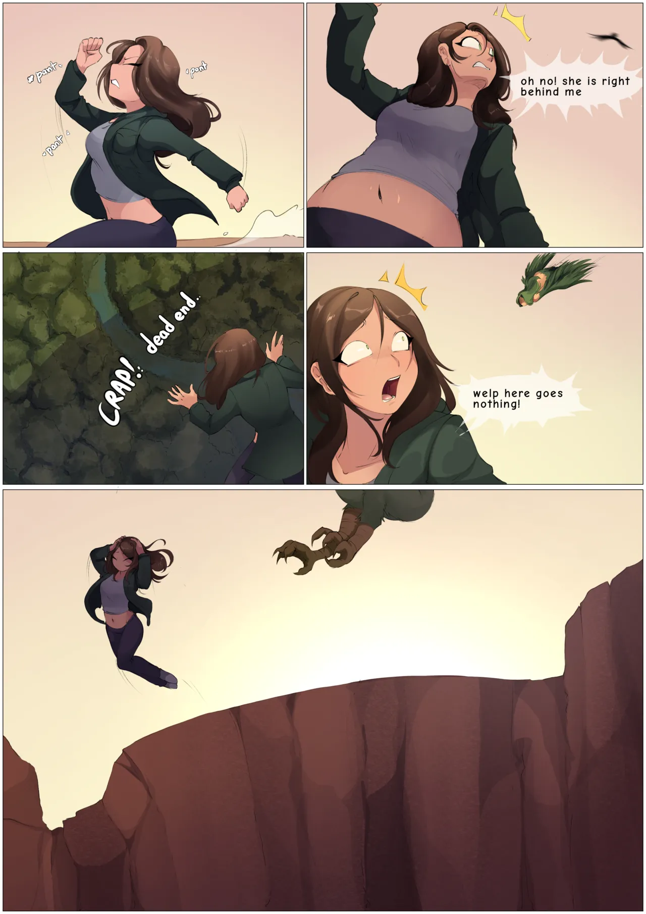 Creature Vore - Harpy Chapter page 9 full