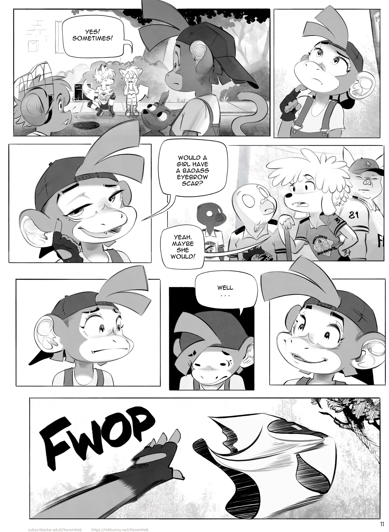 The 3rd Billie Jean Comic page 11 full