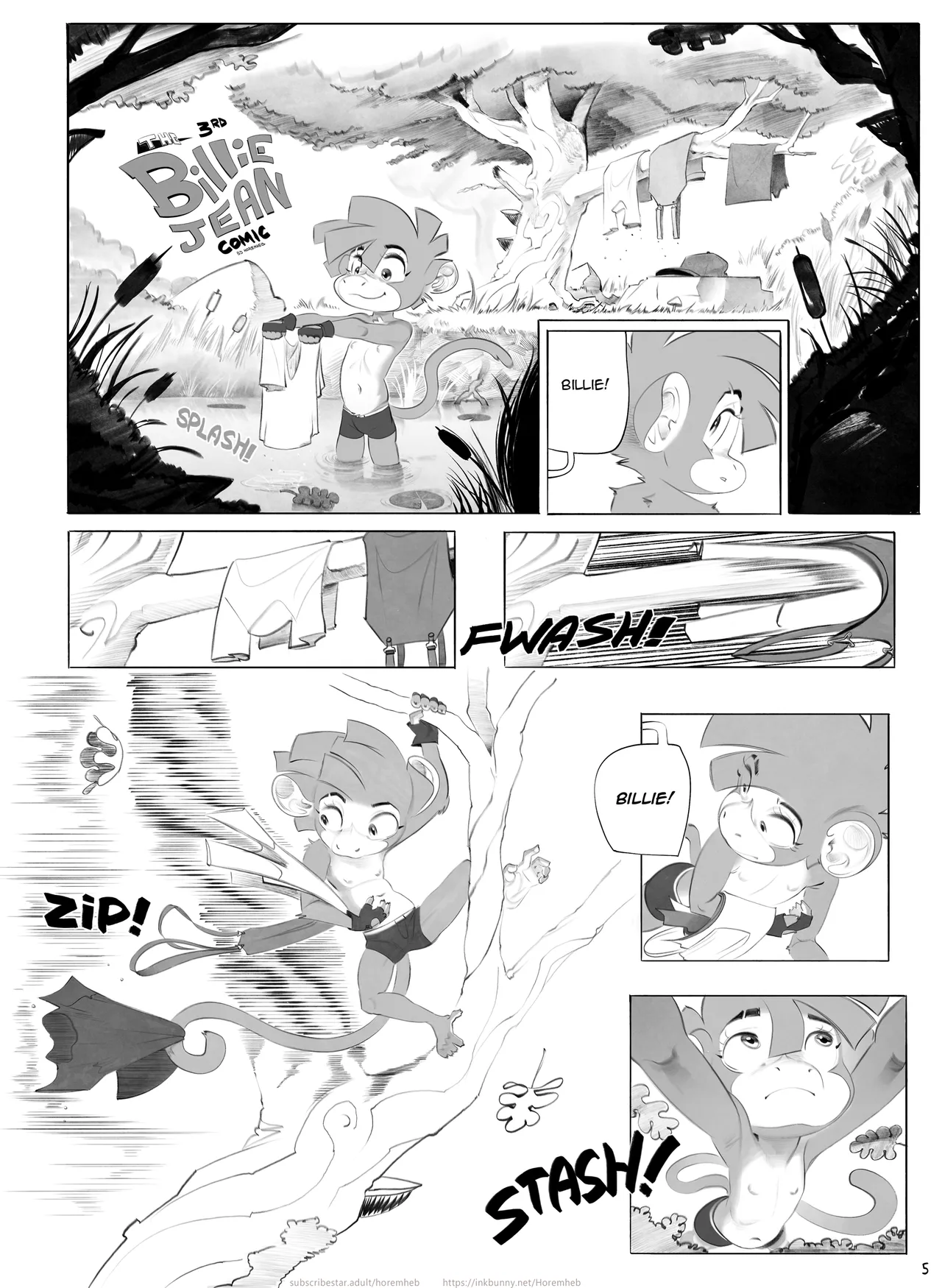 The 3rd Billie Jean Comic page 5 full