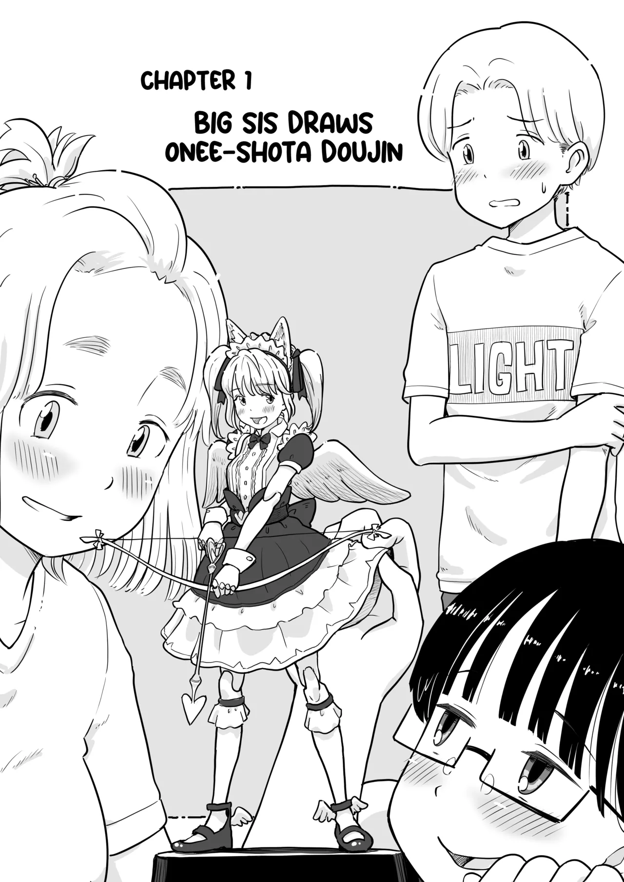 Nee-chan wa, OneShota Doujin Sakka Chapter 1-2 page 2 full