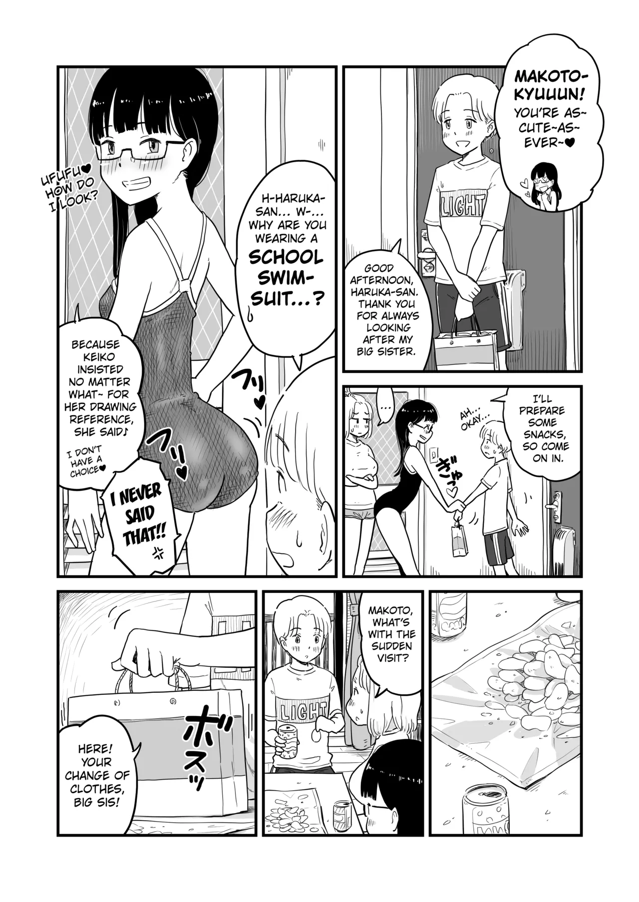 Nee-chan wa, OneShota Doujin Sakka Chapter 1-2 page 7 full