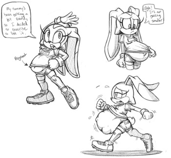 [KillBoo (Killian Booze)] Pregxercising with Cream cover