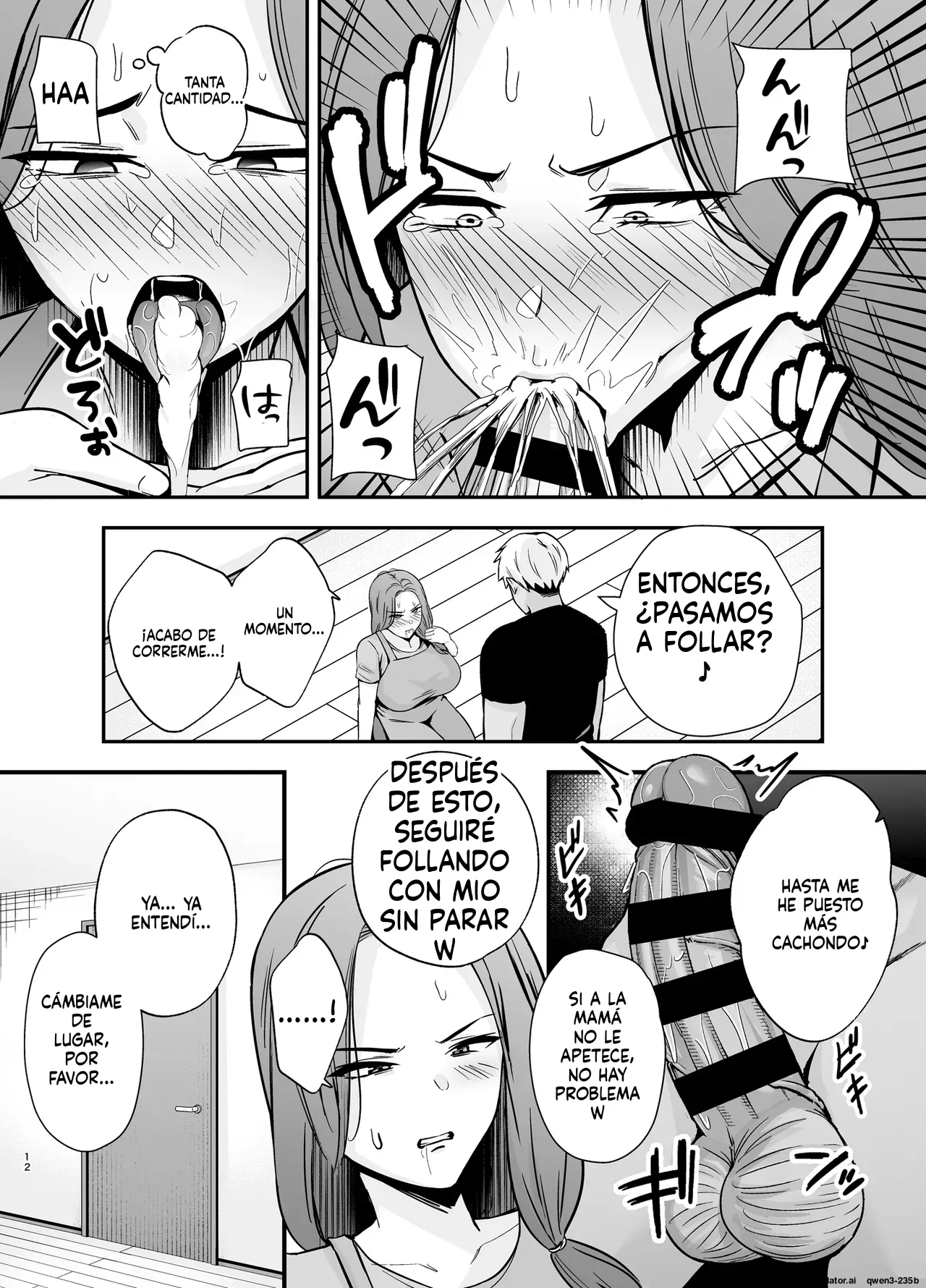 Ochibo ~Musume no Kawarini Chara-Otoko ni Dakareru Haha~ page 11 full