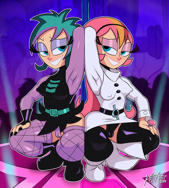 [KellerTheArtist] Lacey & Xero (The Modifyers) cover