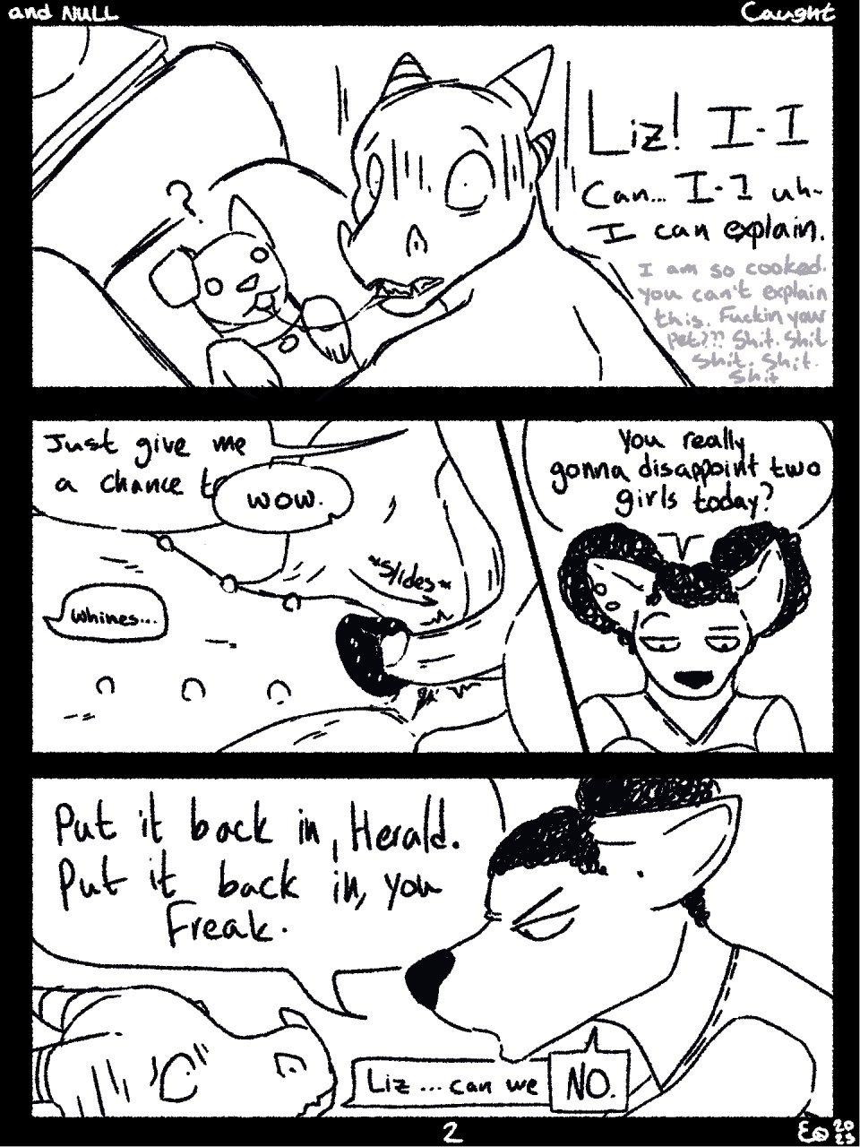 "Caught" by and Null page 2 full