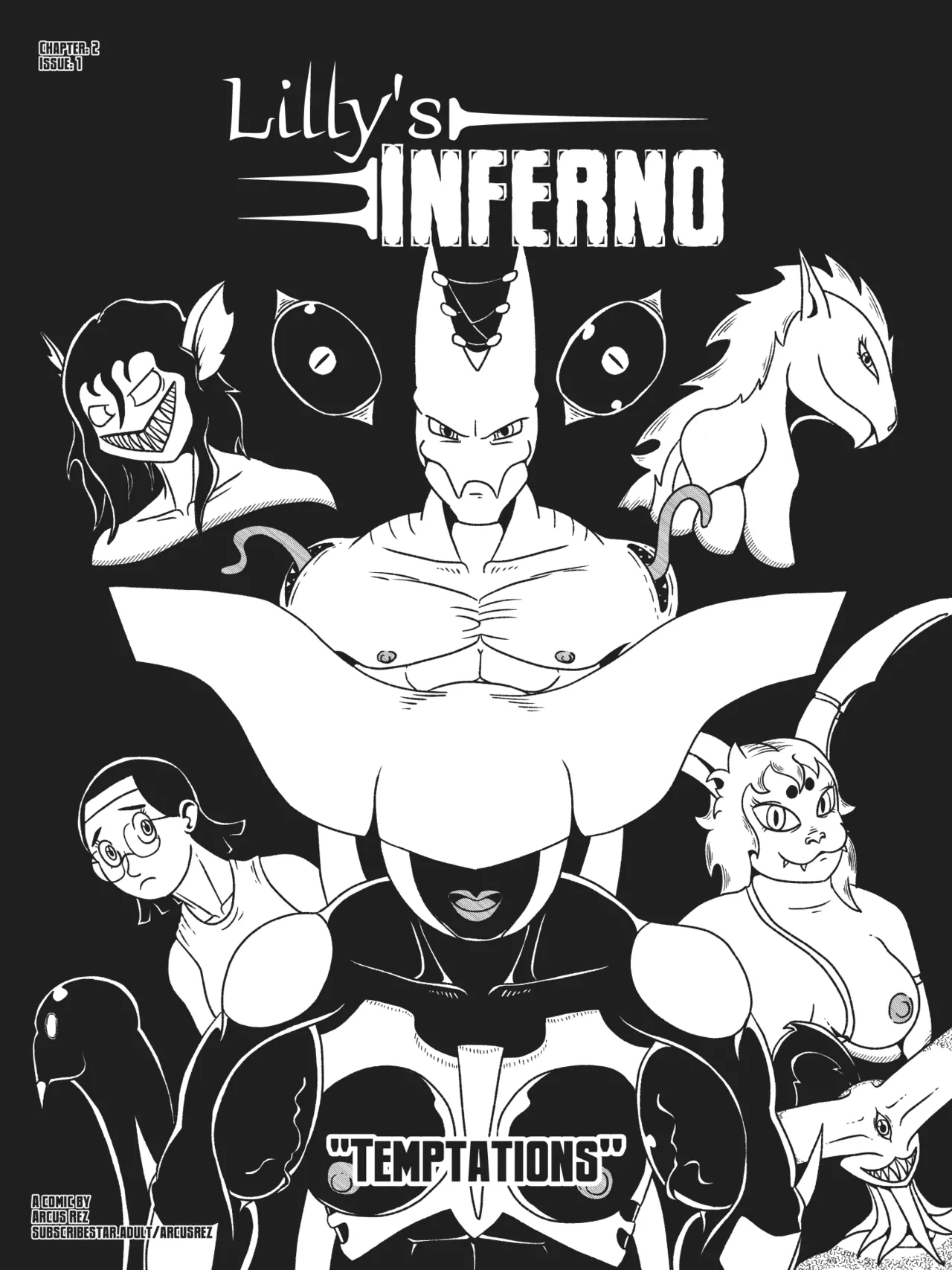 Lilly's Inferno - Issue 3 - Temptations page 1 full