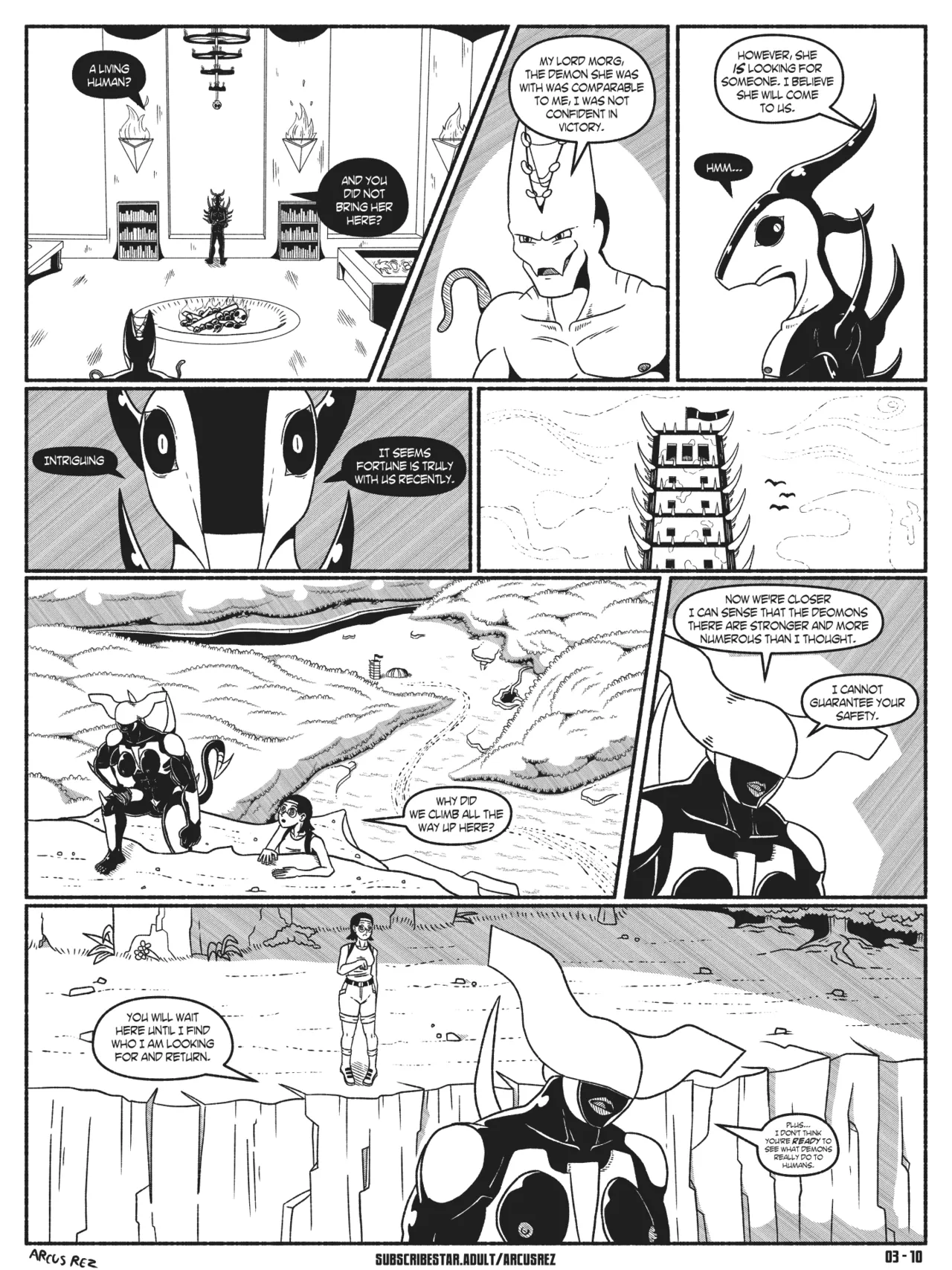 Lilly's Inferno - Issue 3 - Temptations page 11 full