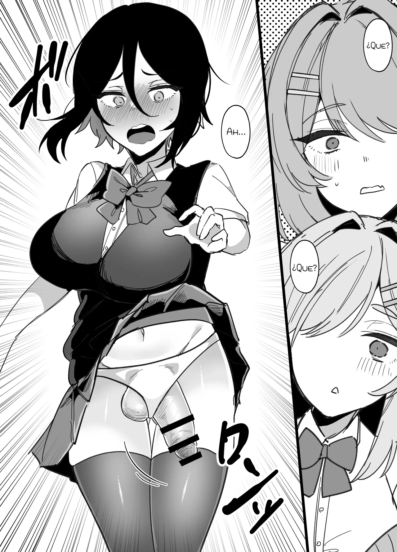 Futanari Seitokaichou wa Futago no Omocha｜La presidenta  a merced de las gemelas page 5 full