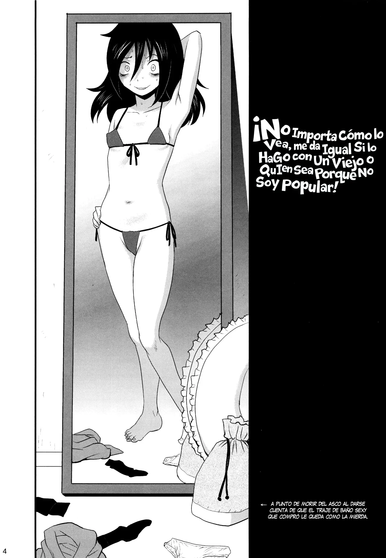 Motenai kara Konosai Ossan Demo Nandemo! | ¡No Importa Como Lo Vea, Me da igual si lo Hago con un Viejo o Quien Sea, Porque No Soy Popular! page 5 full