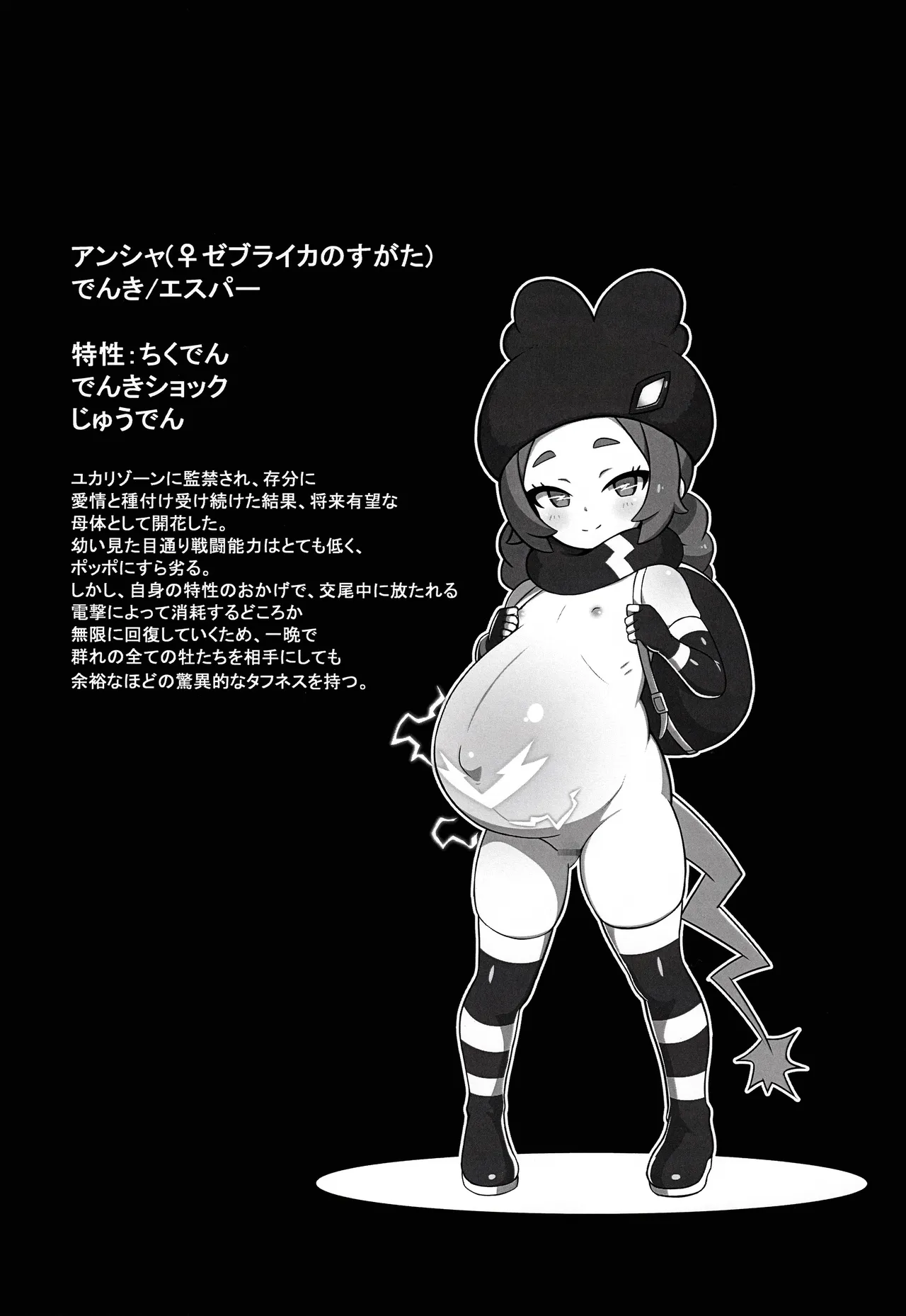 ♀ Zebstrika Field Guide  Lumiose City/Paldea Compilation page 7 full