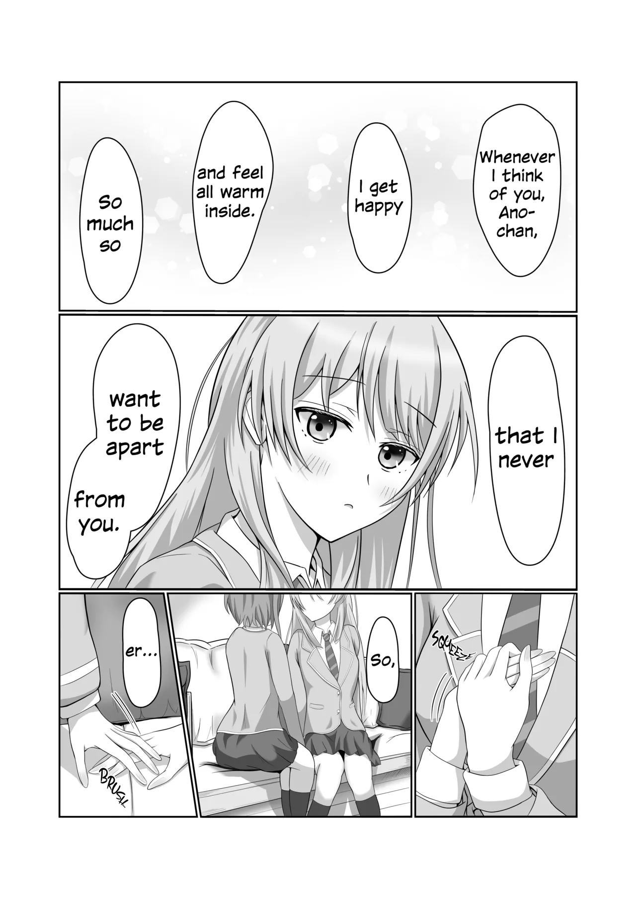 Ryoukataomoi no Tomori to Anon ga Hajimete Yuri Ecchi Suru Hon | Mutually Requited Tomori and Anon Have Their First Time Together page 11 full