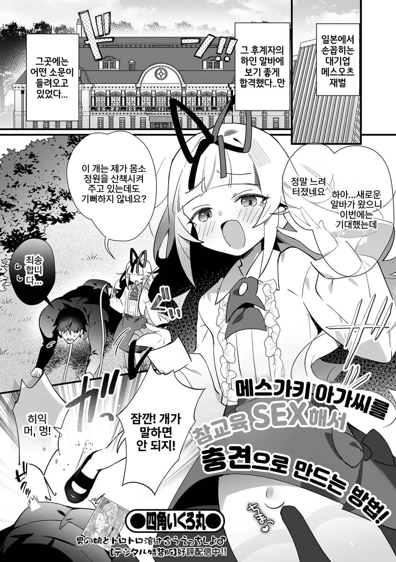 메스가키 아가씨를 참교육SEX해서 충견으로 만드는 방법! page 2 full