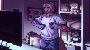 [meowmymyamo] Pyrocynical weight gain sequence cover