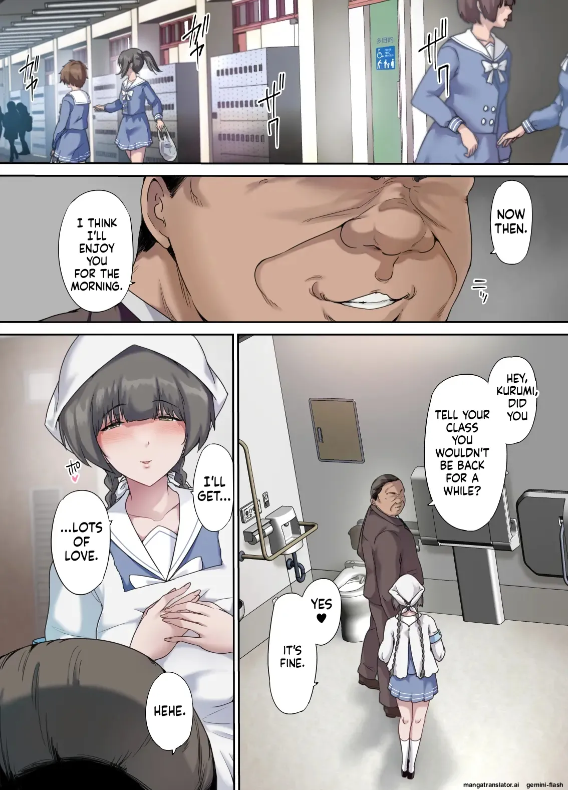Daddy's Bedroom is a Hangout For His Daughter's Friends 5: Pregnancy Report page 11 full