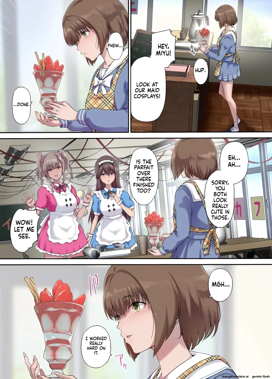 Daddy's Bedroom is a Hangout For His Daughter's Friends 5: Pregnancy Report page 6 full