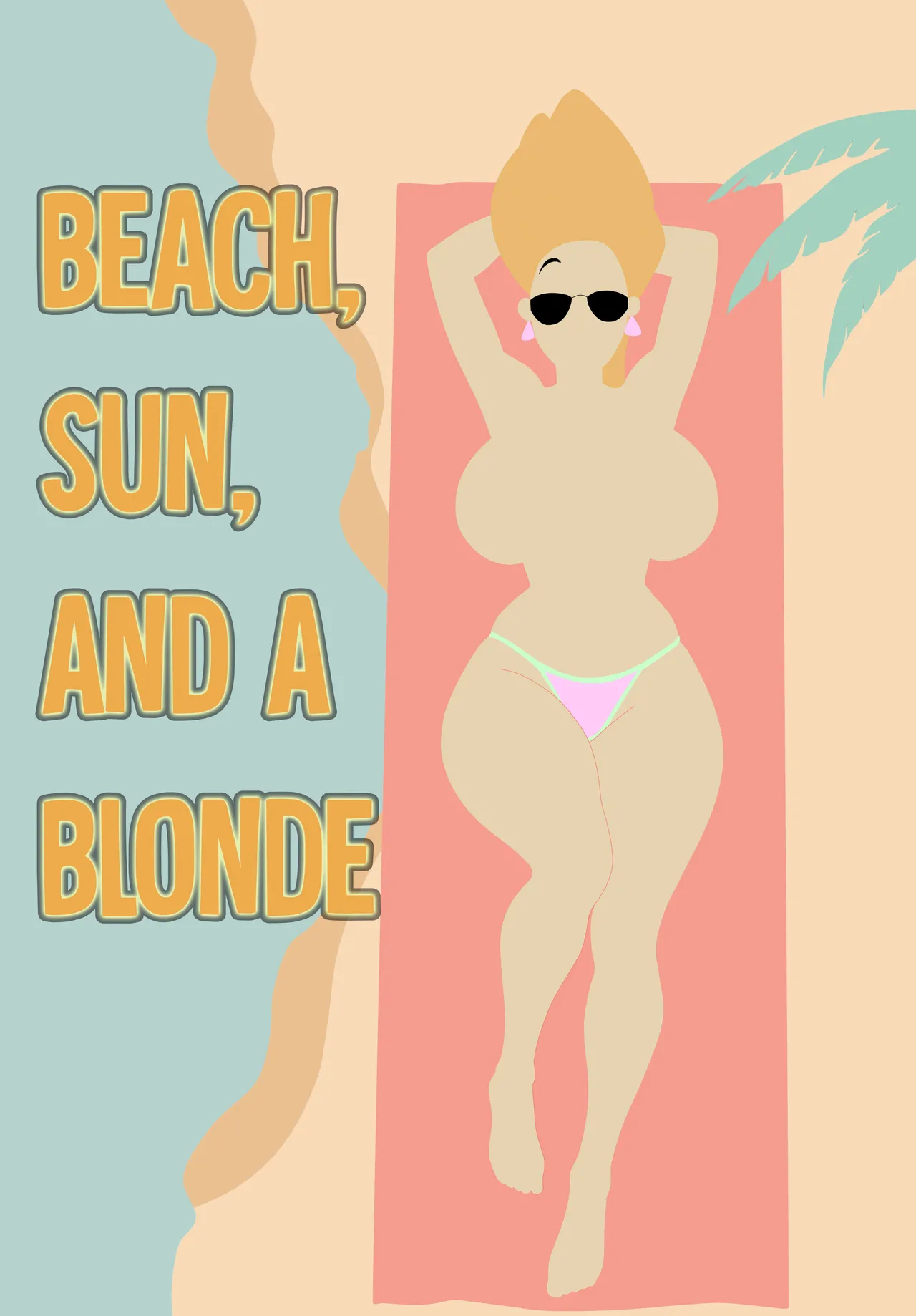 Sun, Beach and a Blond page 1 full