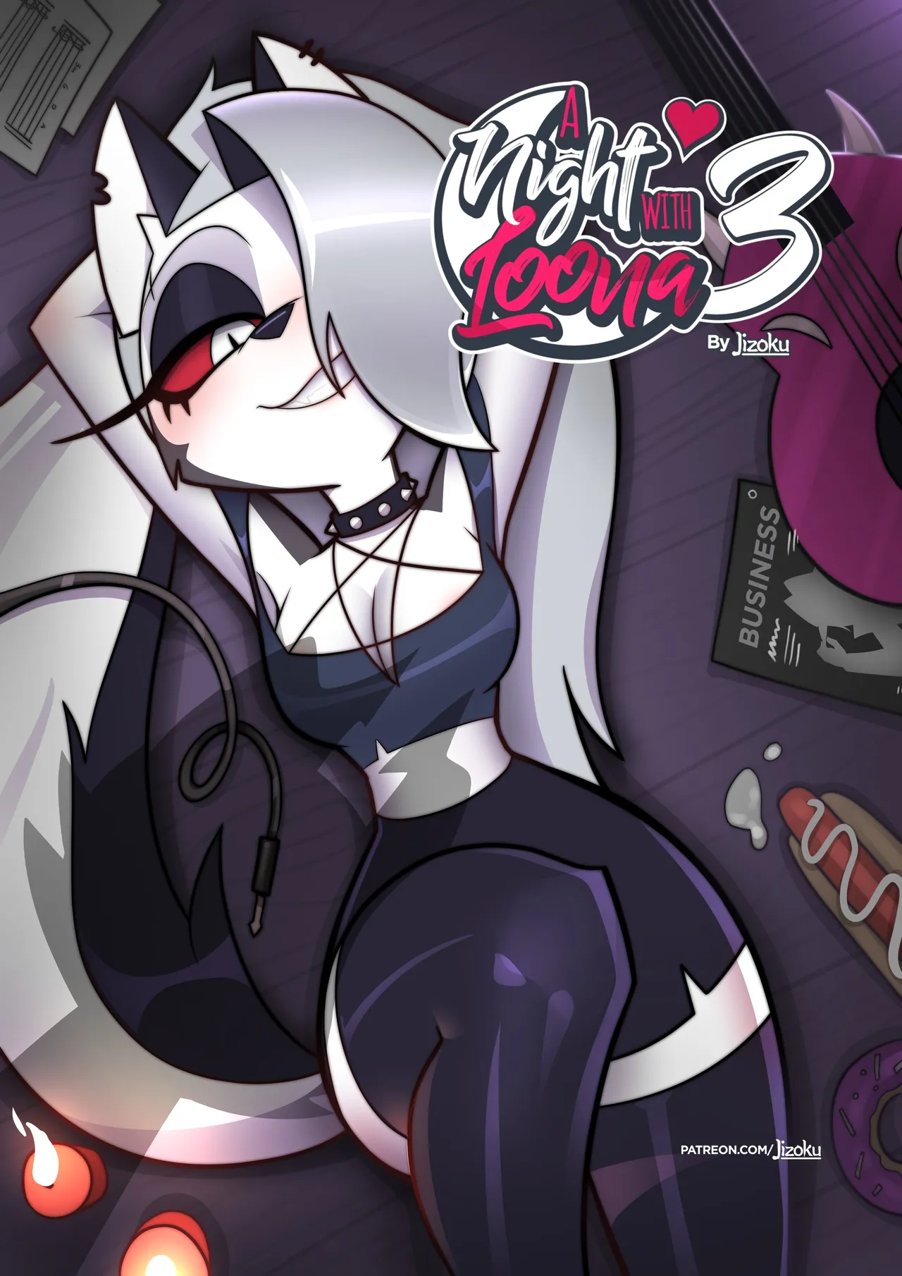 A night with Loona 3 page 1 full