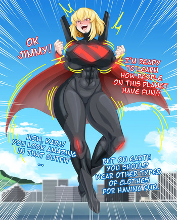 [Karuro-Kun] Kara and the Earthling customs (SuperMan) cover