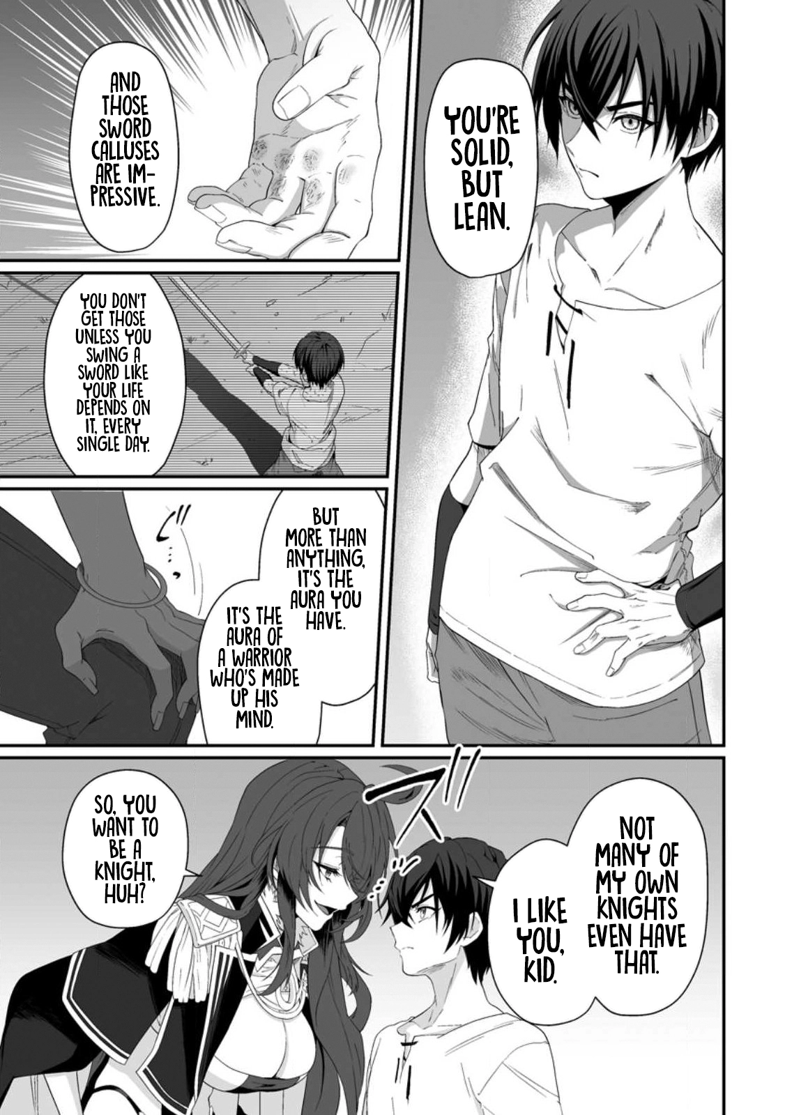 I, the Only Male Knight in a Chastity-Reversed World, Entered the Female Knight Academy and Was Treated as a Hero for Some Reason: Unrivaled in the Harem with My Unequaled Skills page 12 full