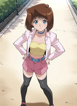 Anzu Mazaki/Tea Gardnar vs JohnnySteps