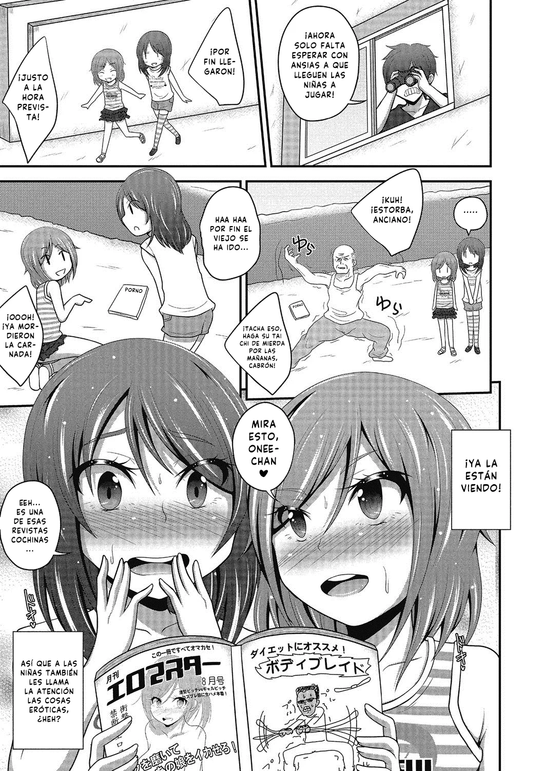 Sonno shimai, wana ni kakari keri | Las hermanas cayeron en mi trampa  Puni Pedo!! page 3 full