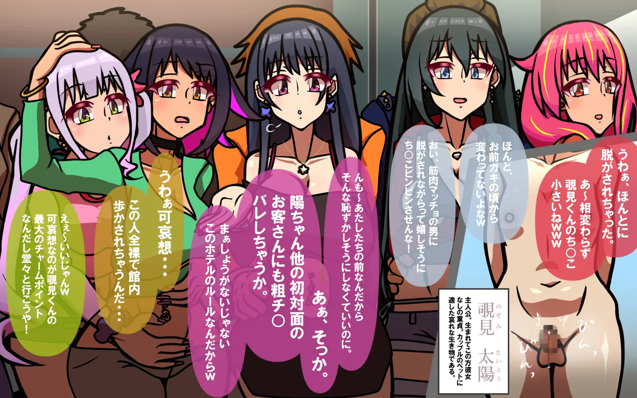 いつもの光景番外編～童貞くんだけ強○全裸のリゾートホテル試泊会～ page 3 full