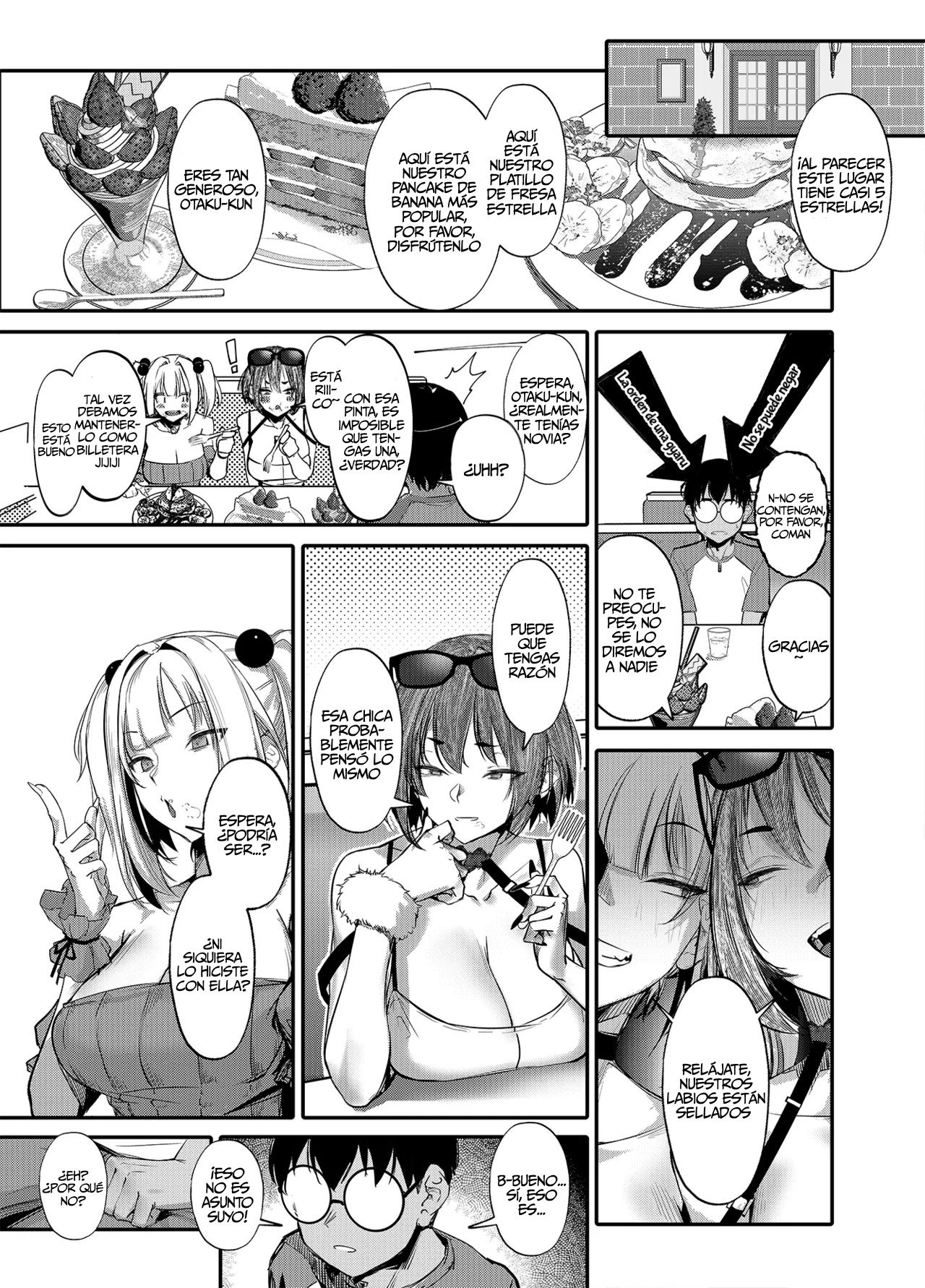 Namaiki JK ga Wakaraserareru Hon Bangai Hen｜Poniendo a una gyaru descarada en su lugar׃ Capítulo extra page 8 full