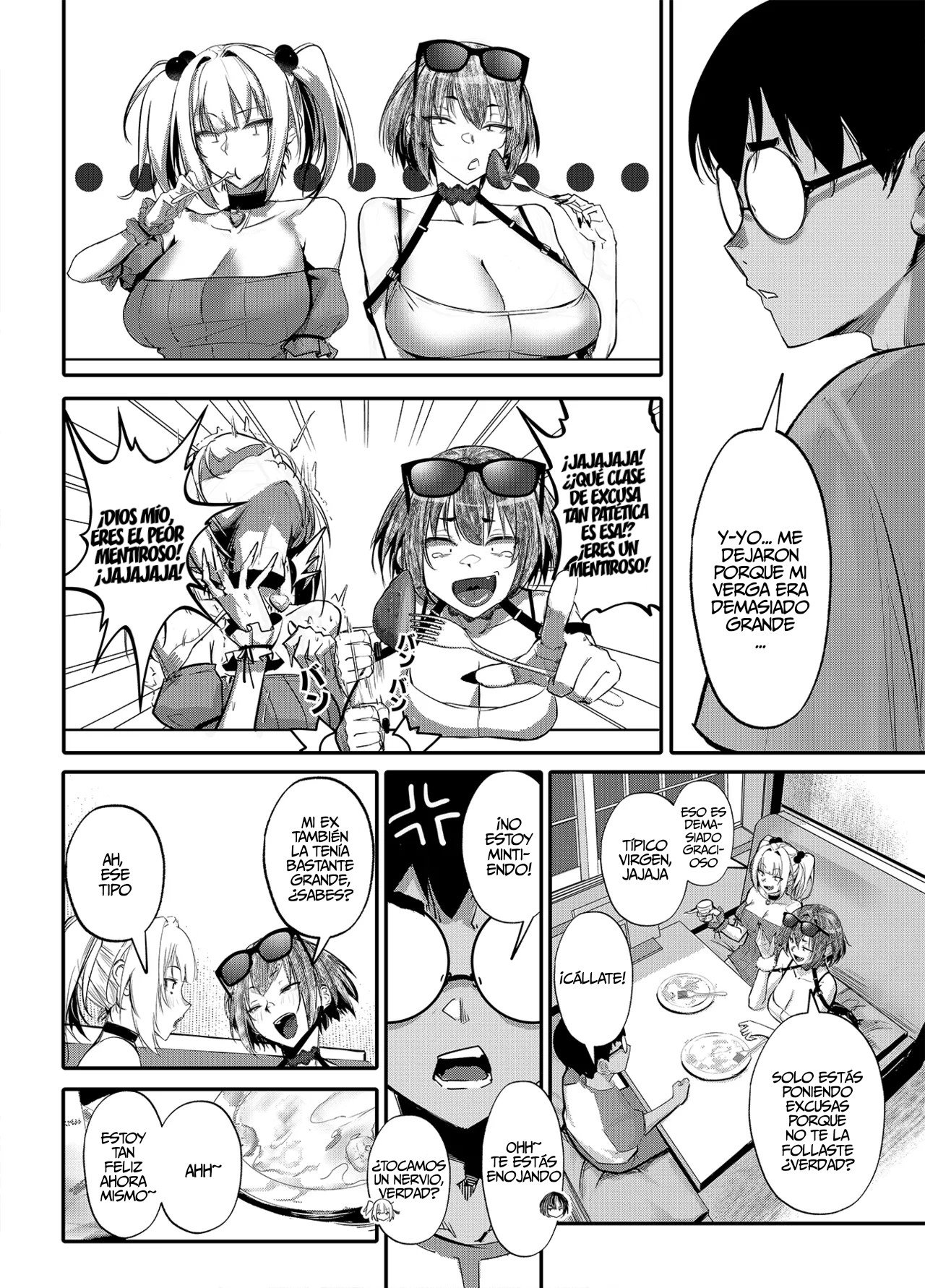Namaiki JK ga Wakaraserareru Hon Bangai Hen｜Poniendo a una gyaru descarada en su lugar׃ Capítulo extra page 9 full