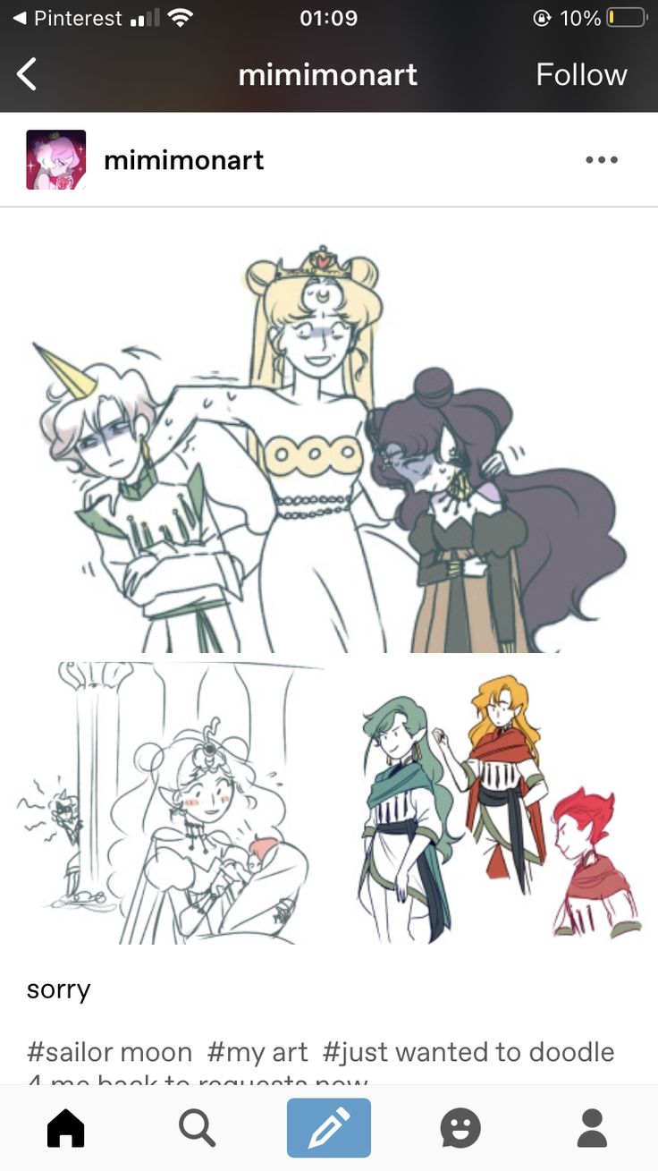 Sailor moon art compilation page 12 full