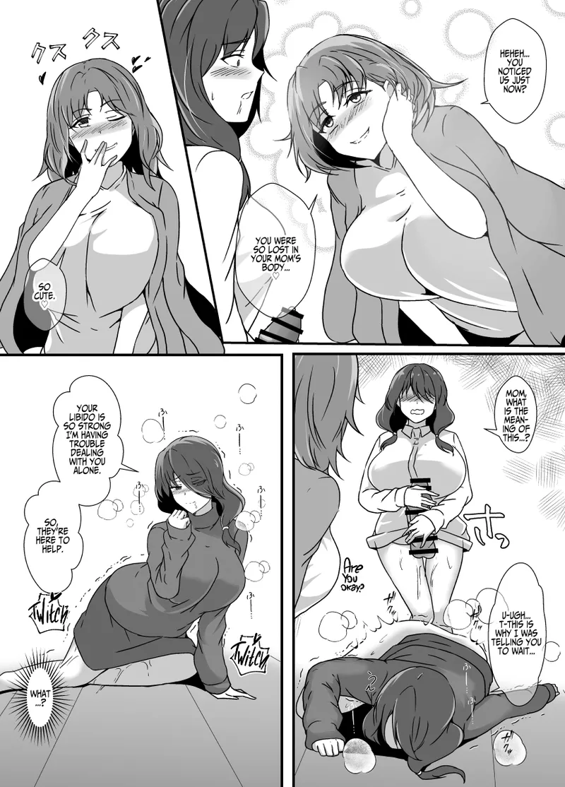 Musume ga Futanari Zetsurin nanode Mamatomo ni Seishori o Tetsudatte Morau | My Daughter Is An Insatiable Dickchick, So I Asked My Fellow Mother Friends For Some "Help" page 11 full