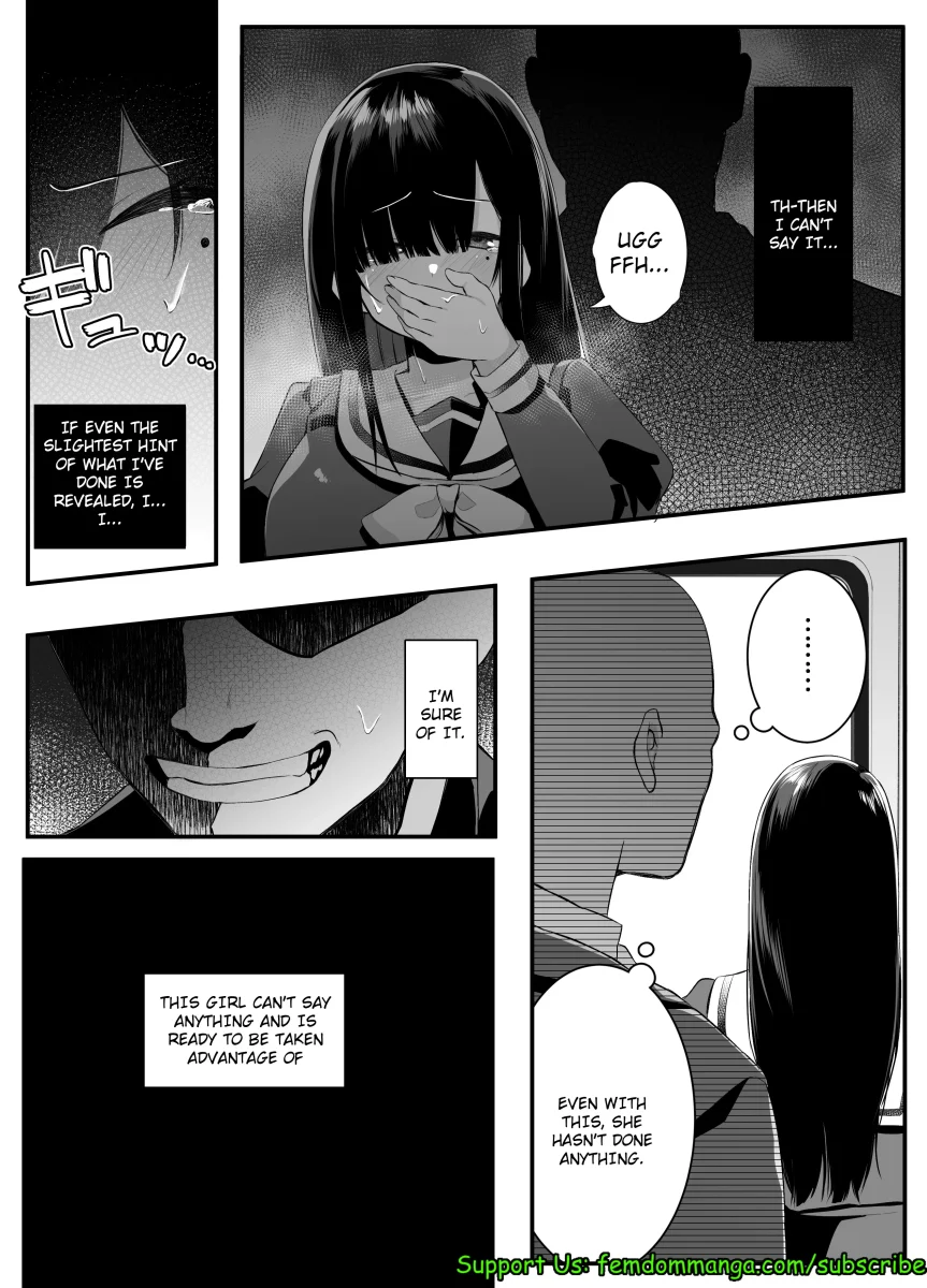 Fujun Isei Kouyuu shitara Soku Taigaku no Seijun Muku na Gakuensei ni Itazura ~Densha Chikan Hen~ page 11 full