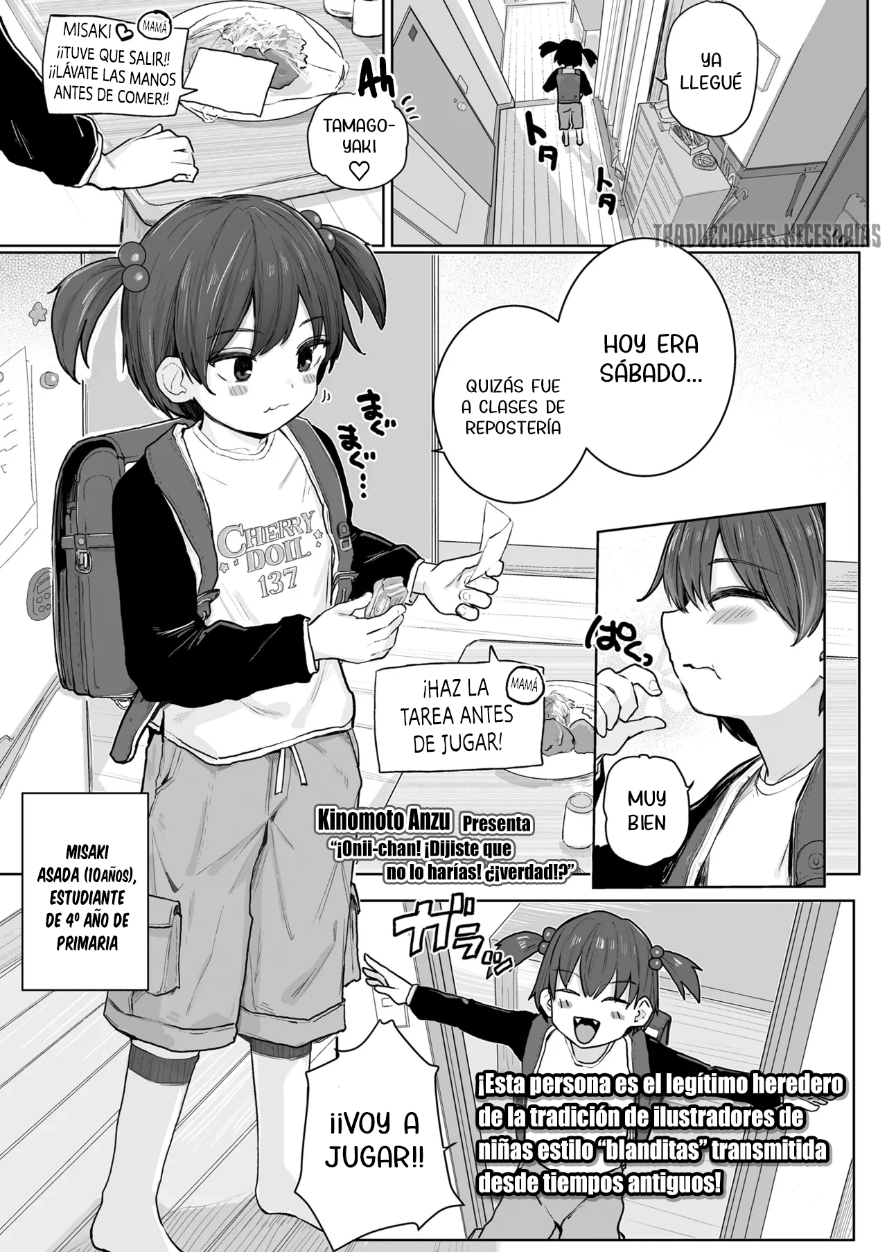 Onii-chan!shinai tte yutta yo ne?! | ¡Onii-chan! ¡Dijiste que no lo harías! ¿¡verdad!? page 1 full