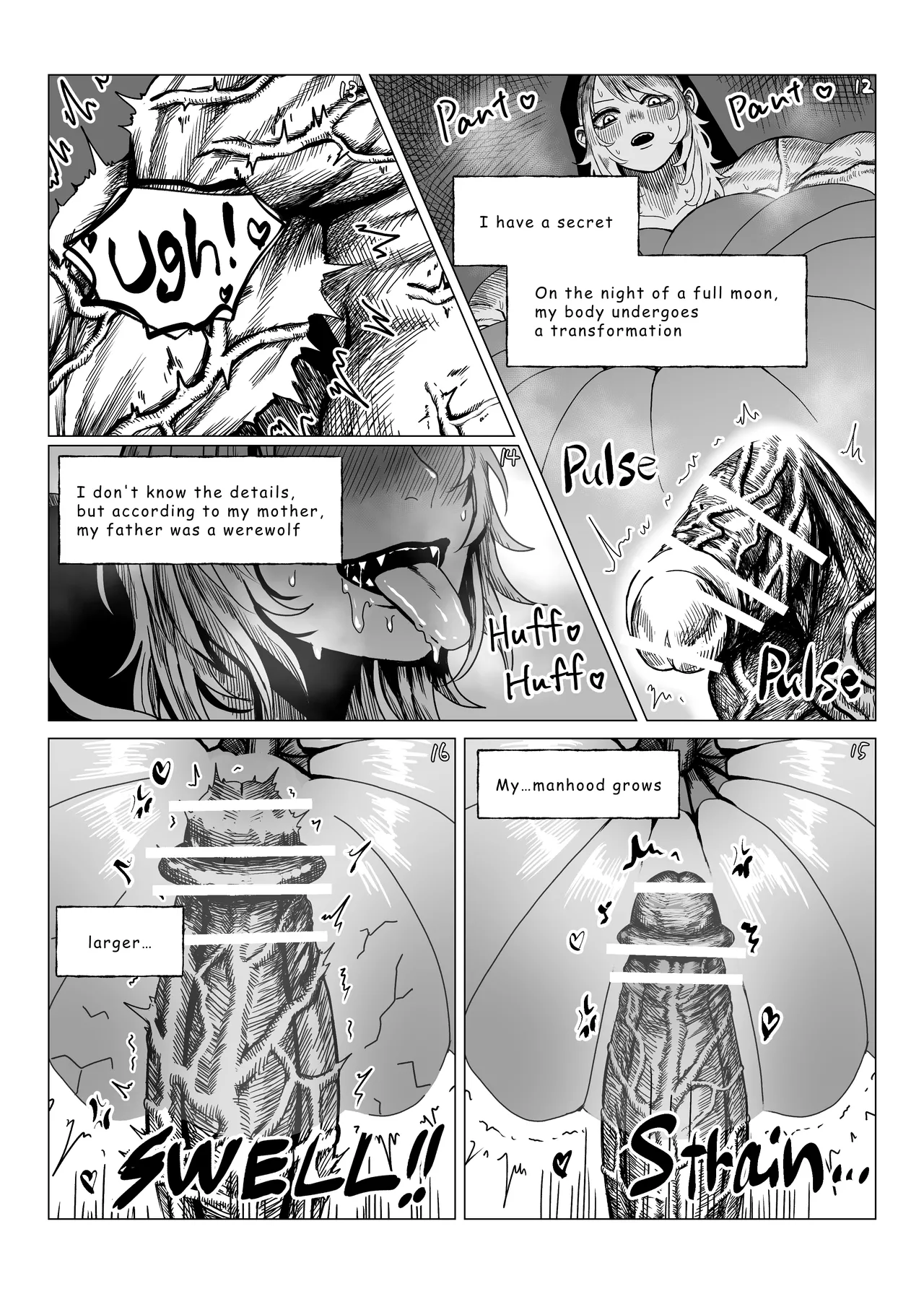 Halloween Manga page 4 full