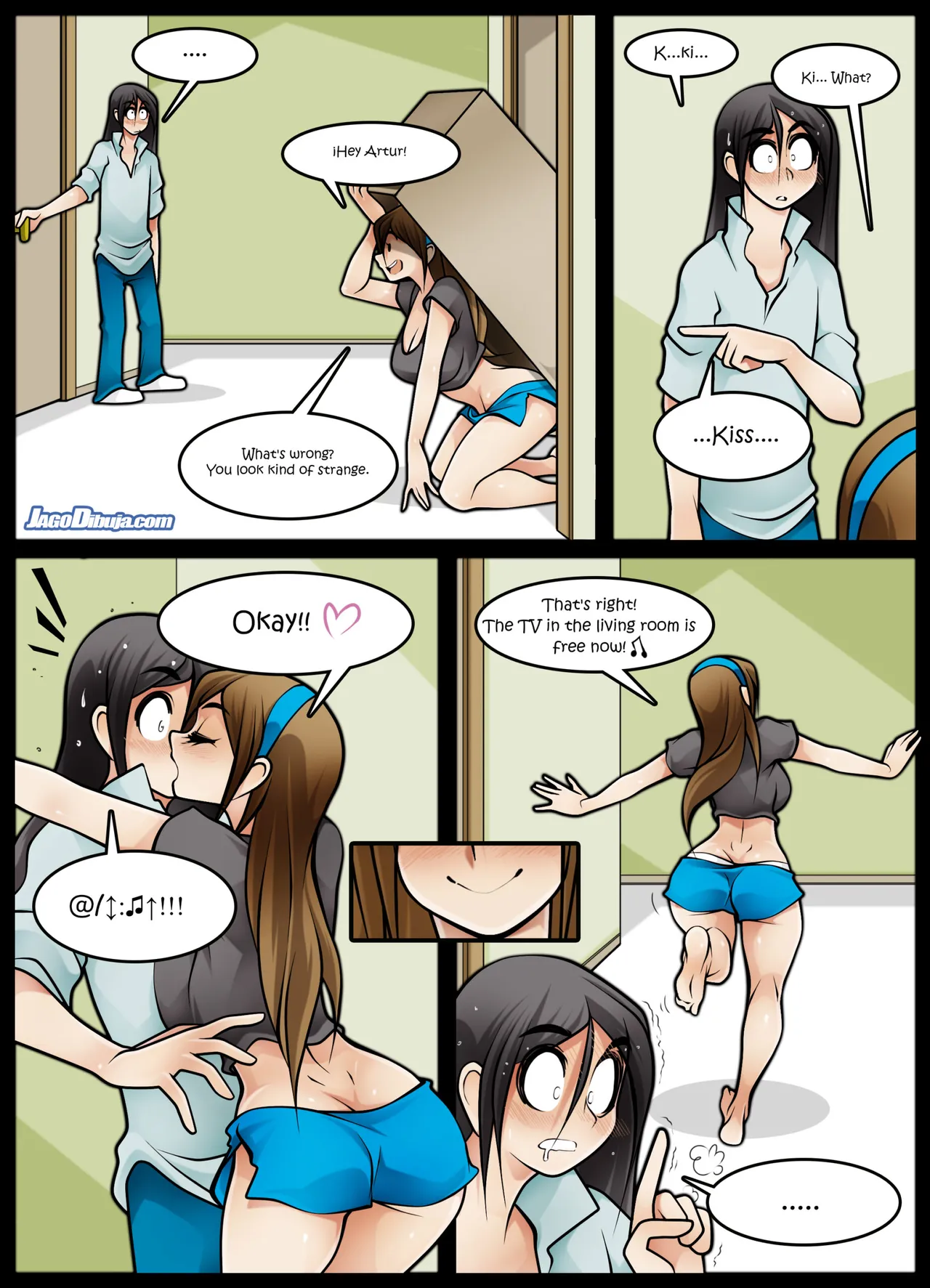 Living With HipsterGirl and GamerGirl Web-Comic, Chapter 2 page 11 full