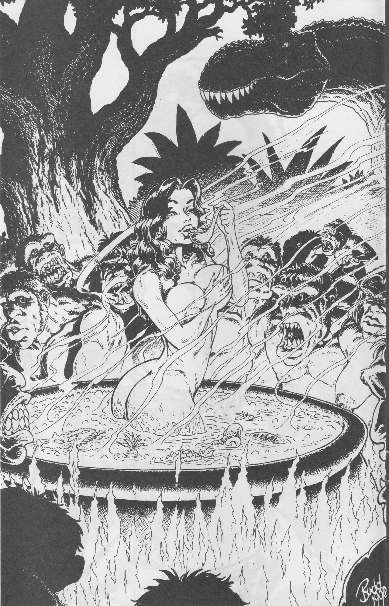 Cavewoman - Prehistoric Pinups 2 page 7 full