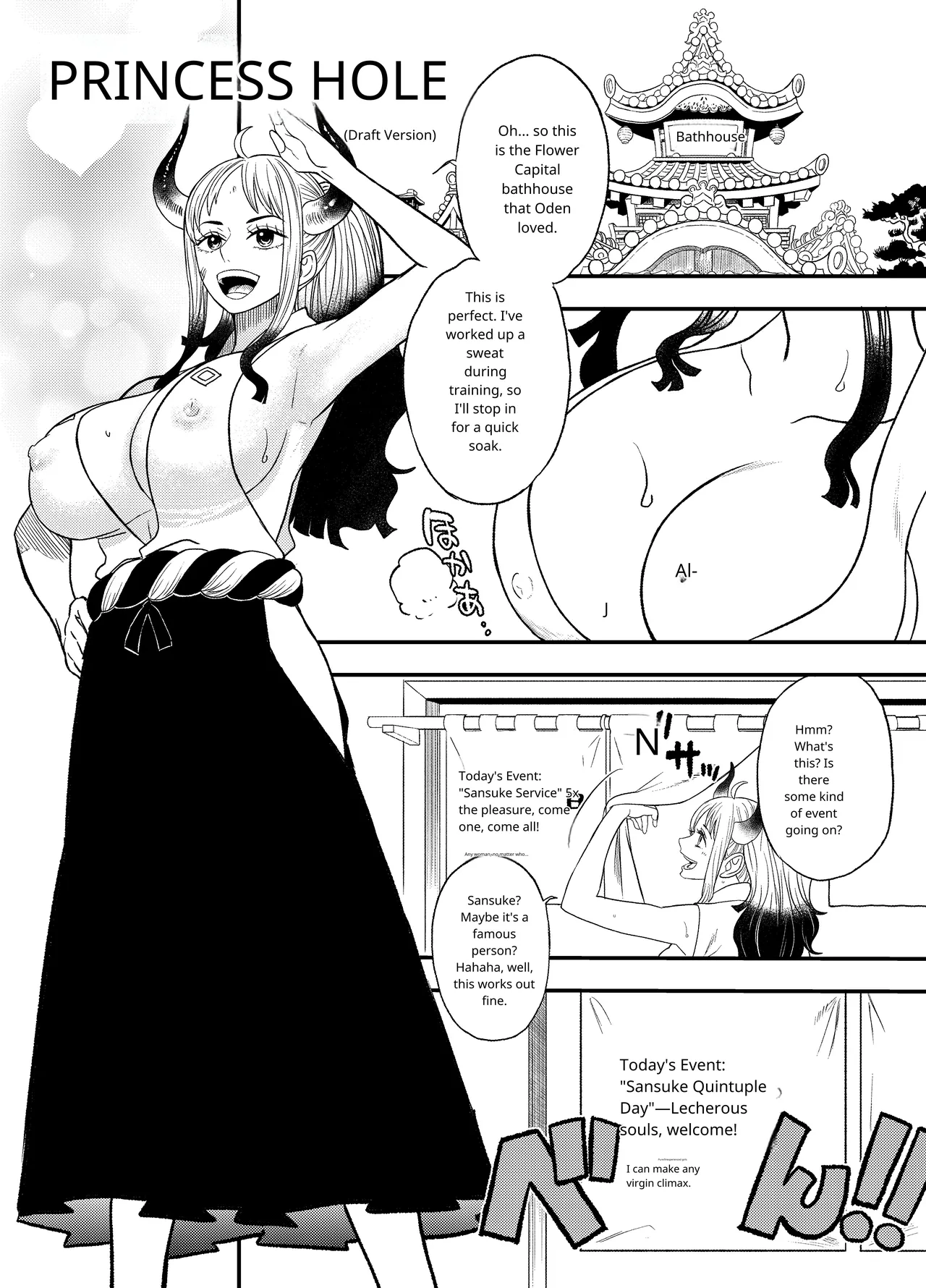 Princess Hole   Bonus Booklet page 1 full