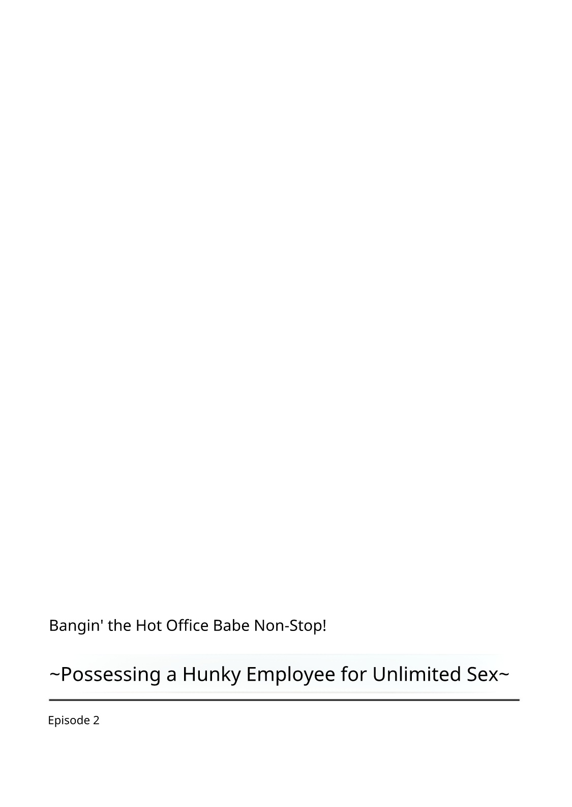 Saddle with beautiful employees! ~ All you can do by transferring to a handsome employee ~ Volume 1 page 11 full