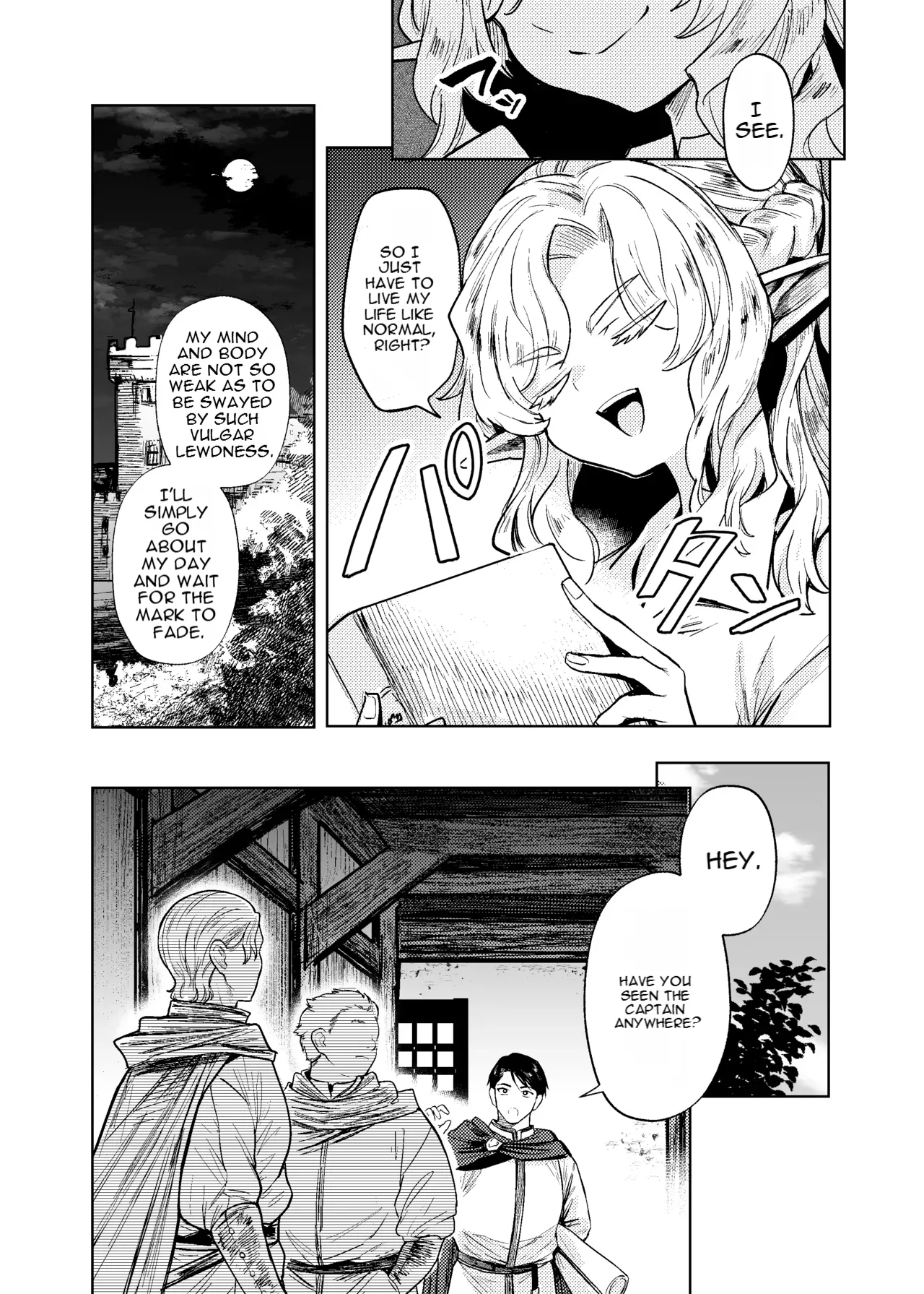 Seikishi Danchou-sama wa Injutsu no Chiryou no Tame ni Shoukan e Ikimashita | The Holy Knight Commander Visited a Brothel to Cure His Curse page 10 full