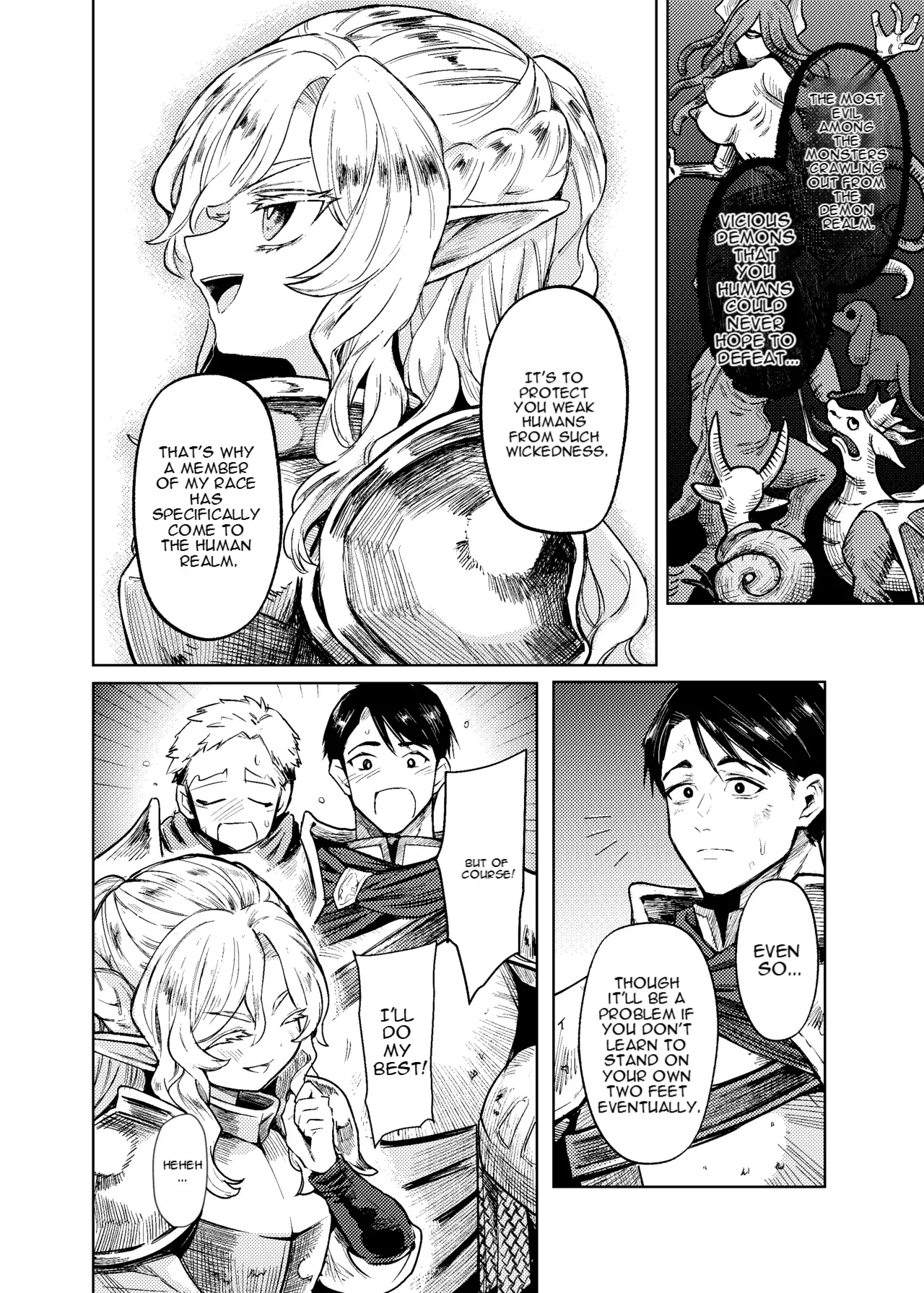 Seikishi Danchou-sama wa Injutsu no Chiryou no Tame ni Shoukan e Ikimashita | The Holy Knight Commander Visited a Brothel to Cure His Curse page 5 full
