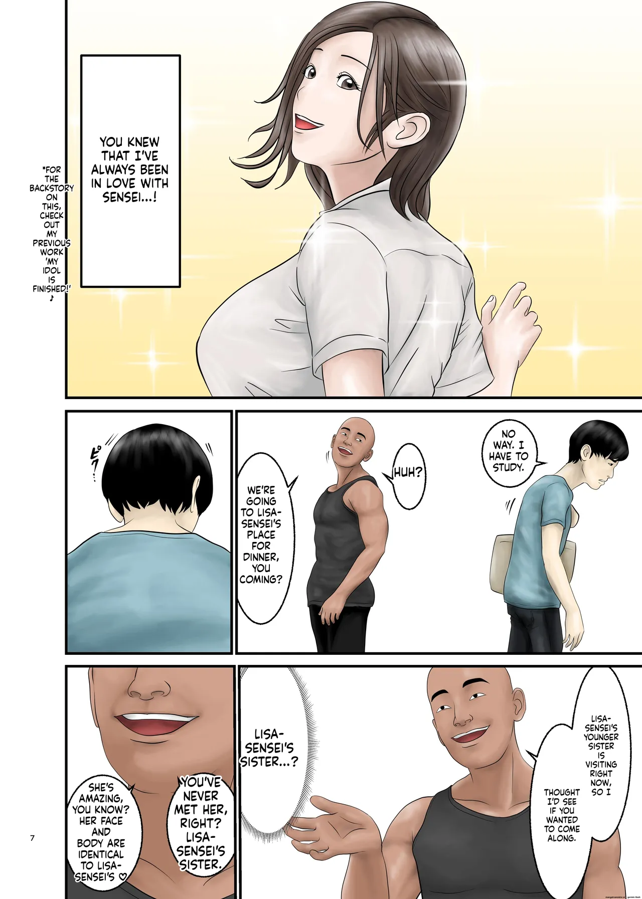 Akogare no Hito wa Mou Owari! 2 page 7 full