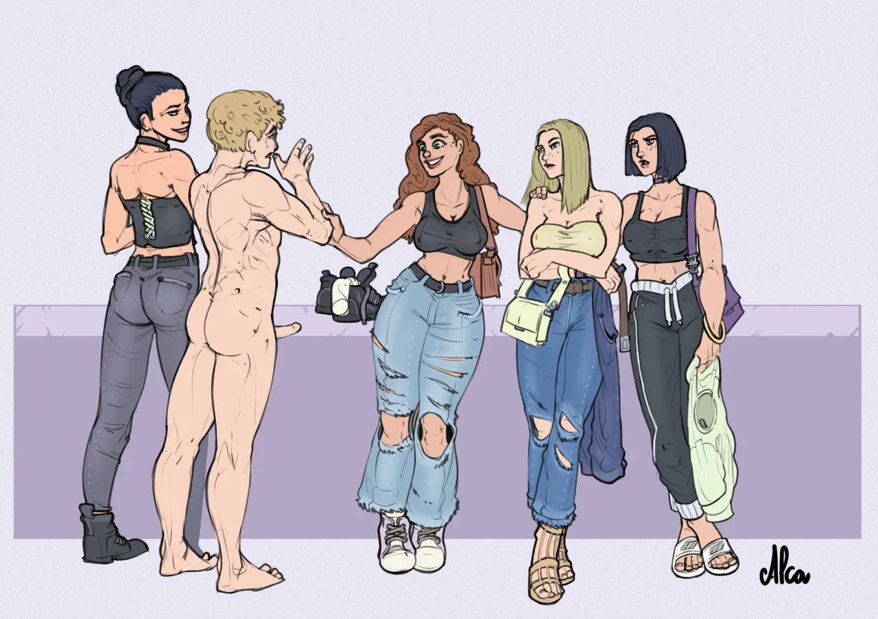 CFNM/Femdom Art page 11 full