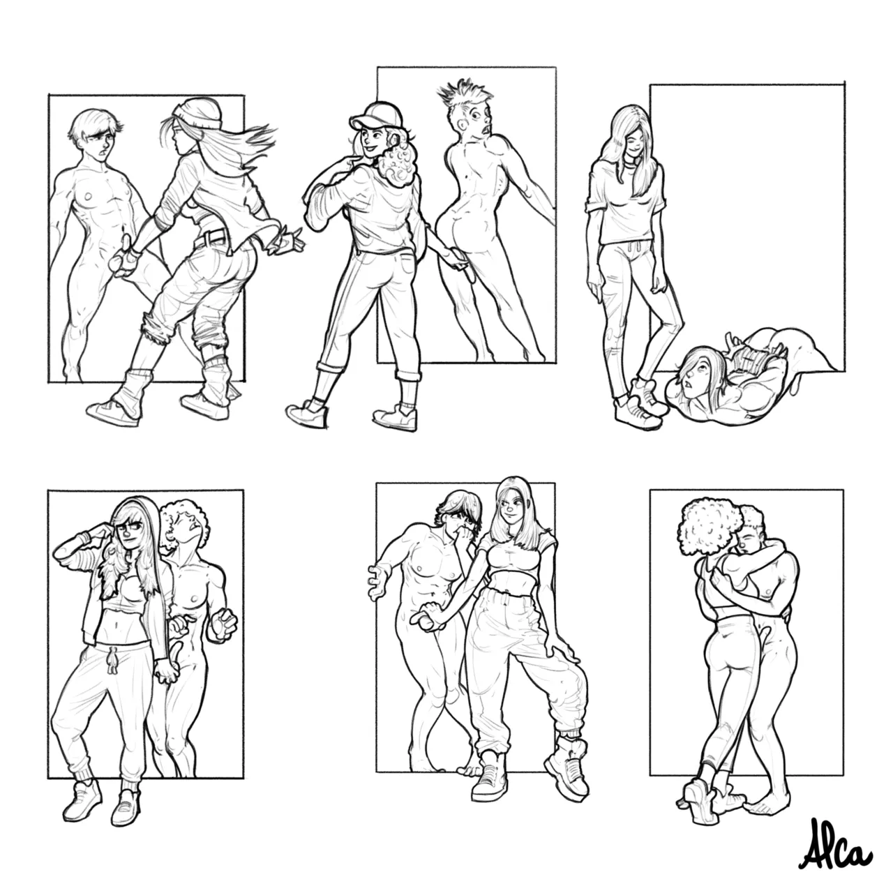 CFNM/Femdom Art page 12 full