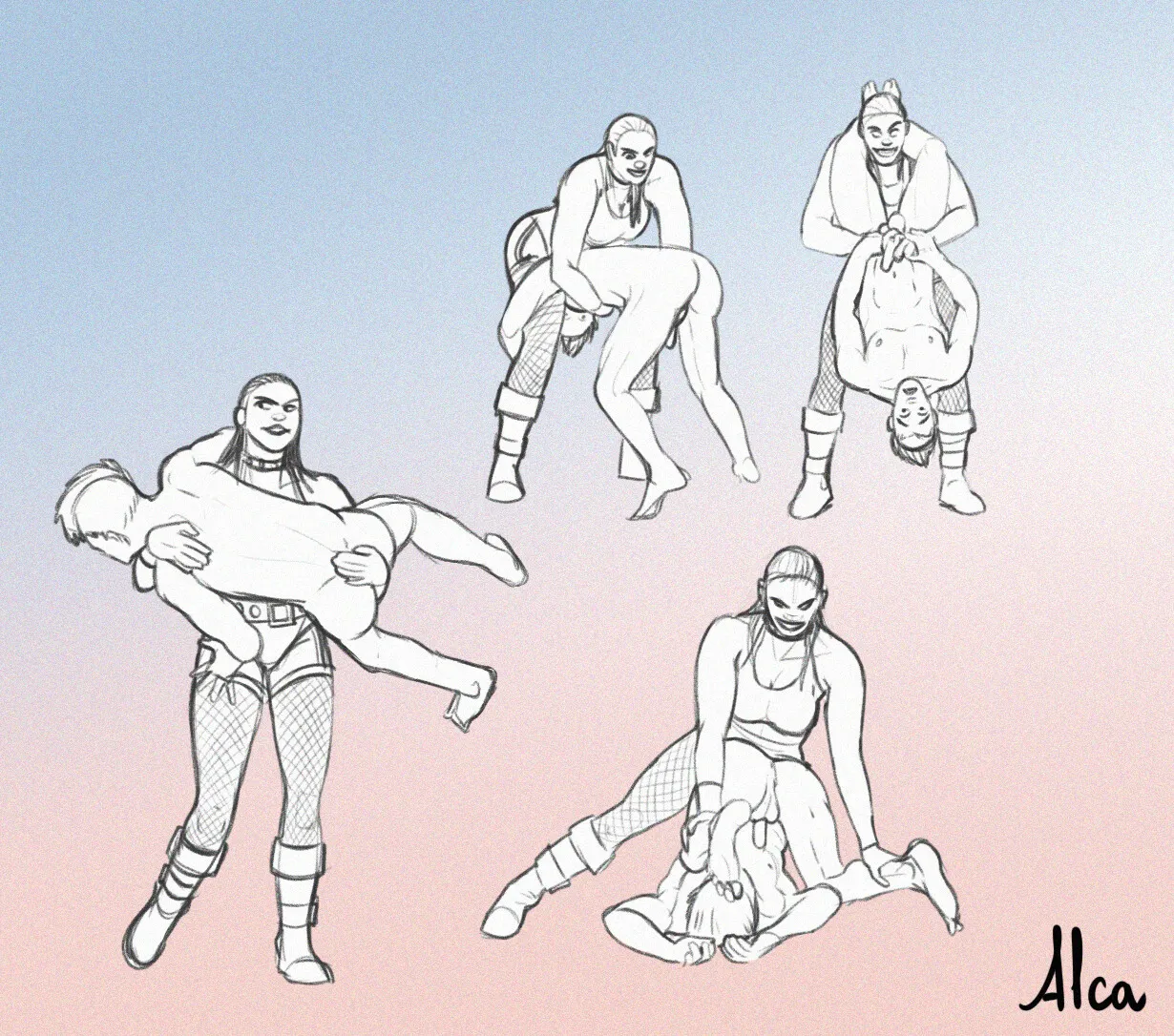 CFNM/Femdom Art page 5 full