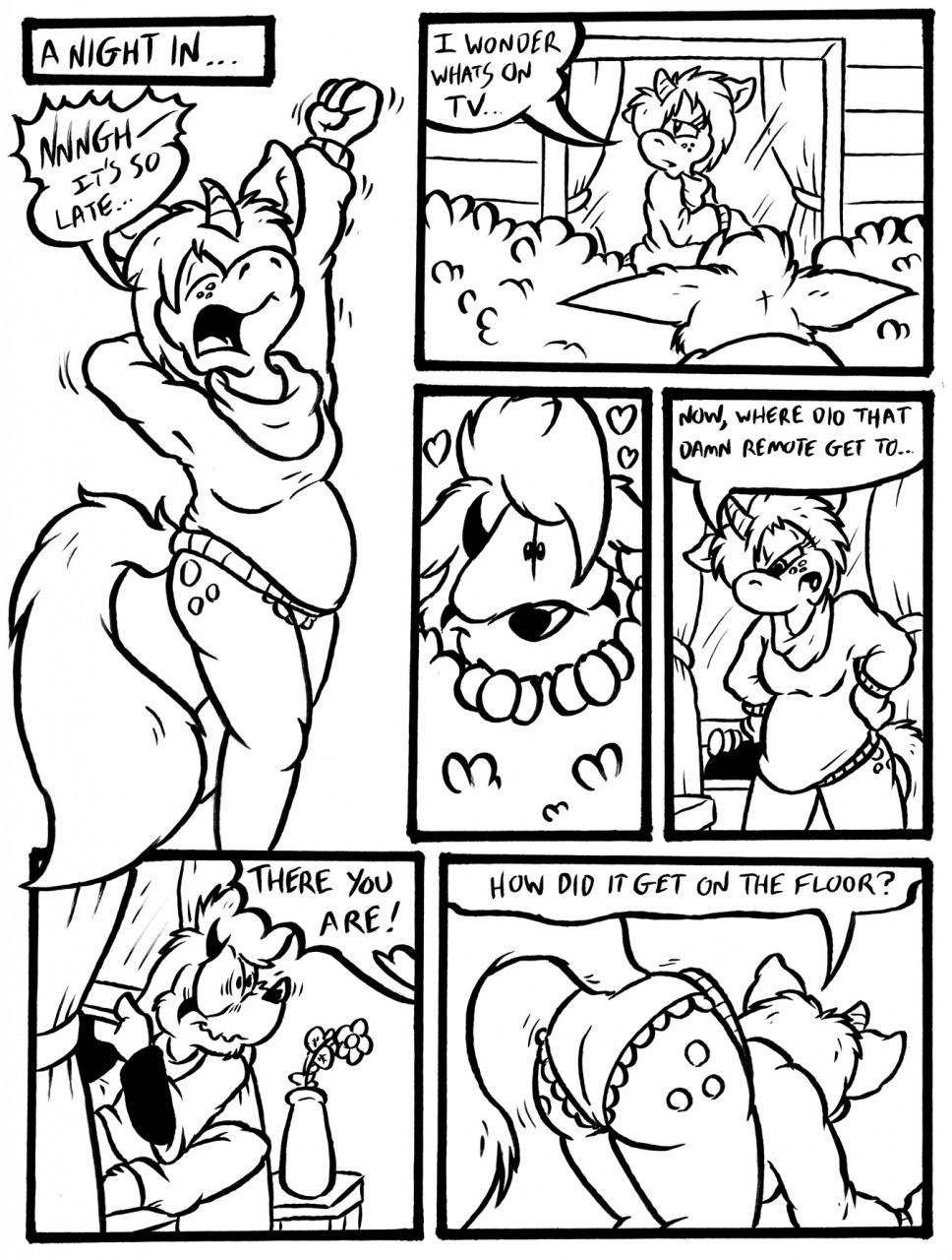 A Night In page 1 full