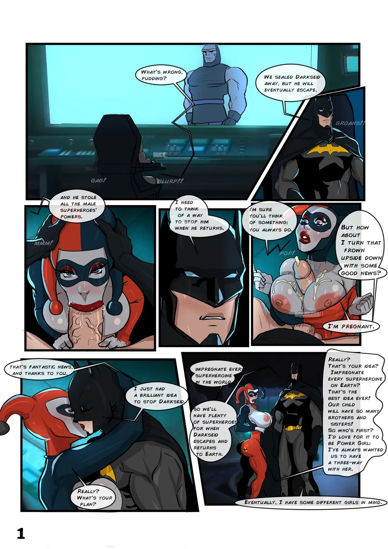 Batman impregnates the DC universe page 2 full