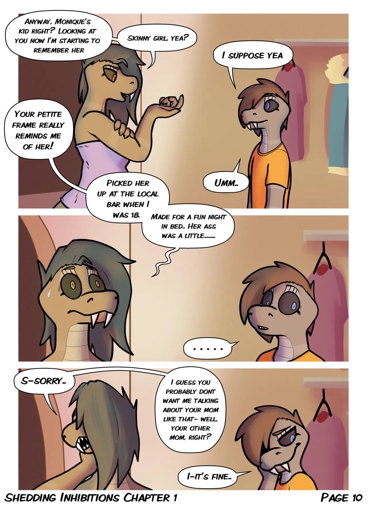 Shedding Inhibitions Ch. 1 - 3 page 12 full